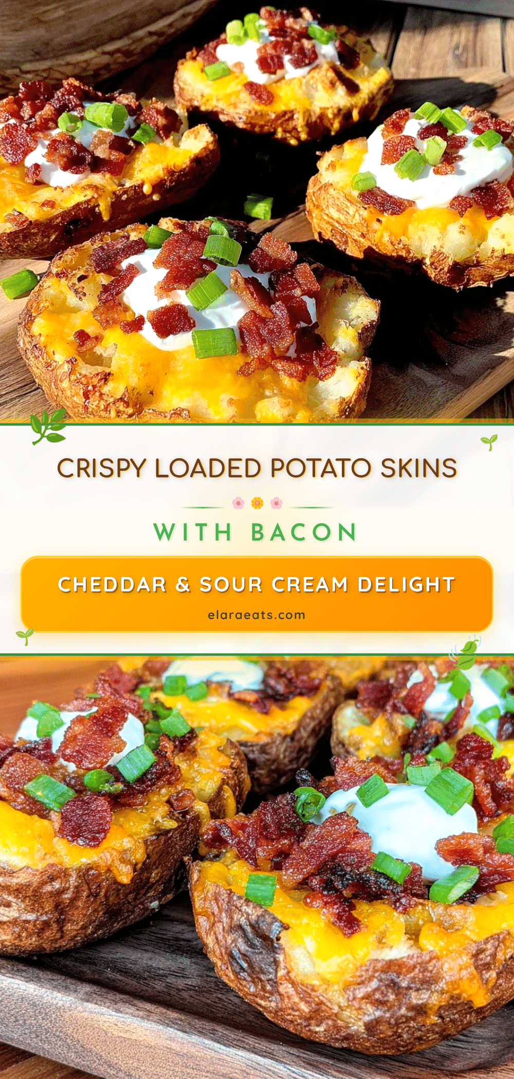 crispy loaded potato skins recipe