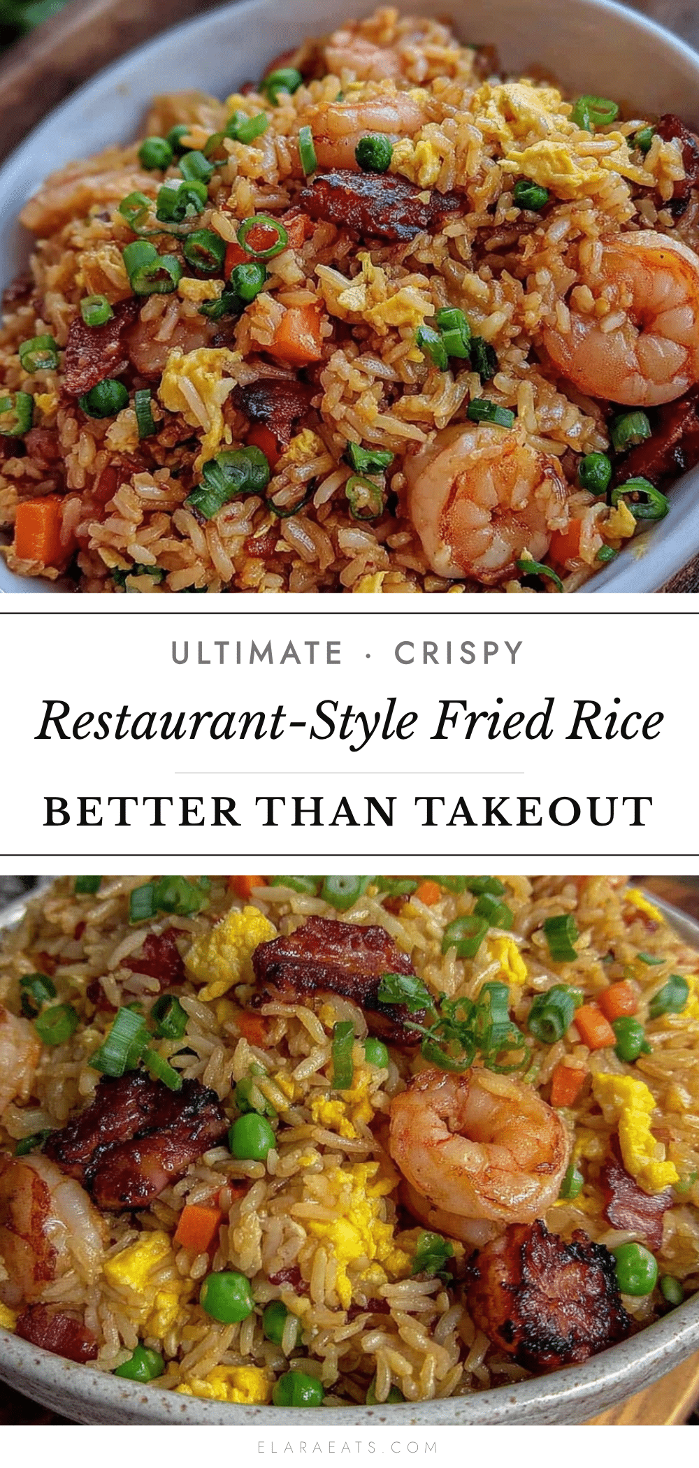 crispy restaurant-style fried rice recipe