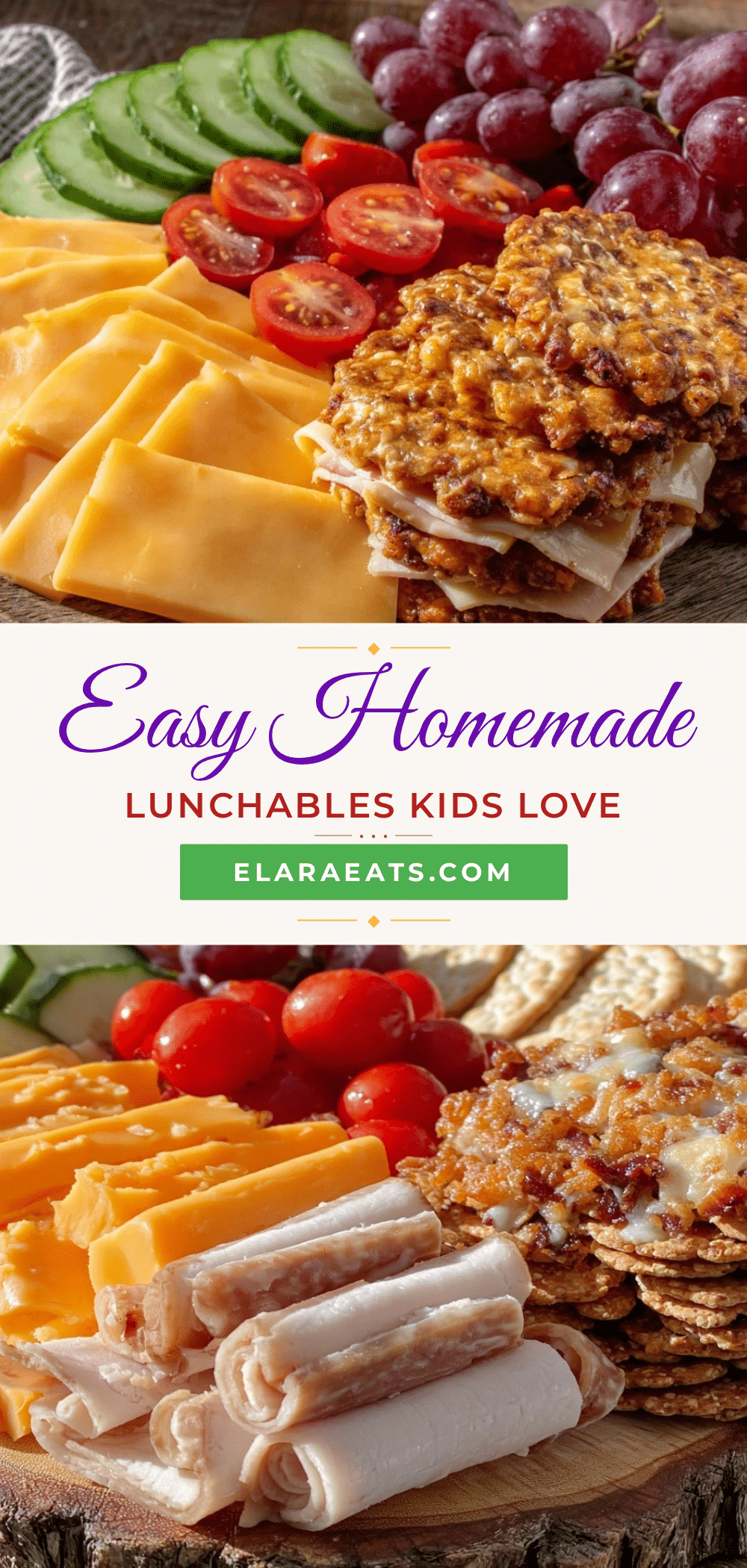 Easy DIY Lunchables kids love recipe