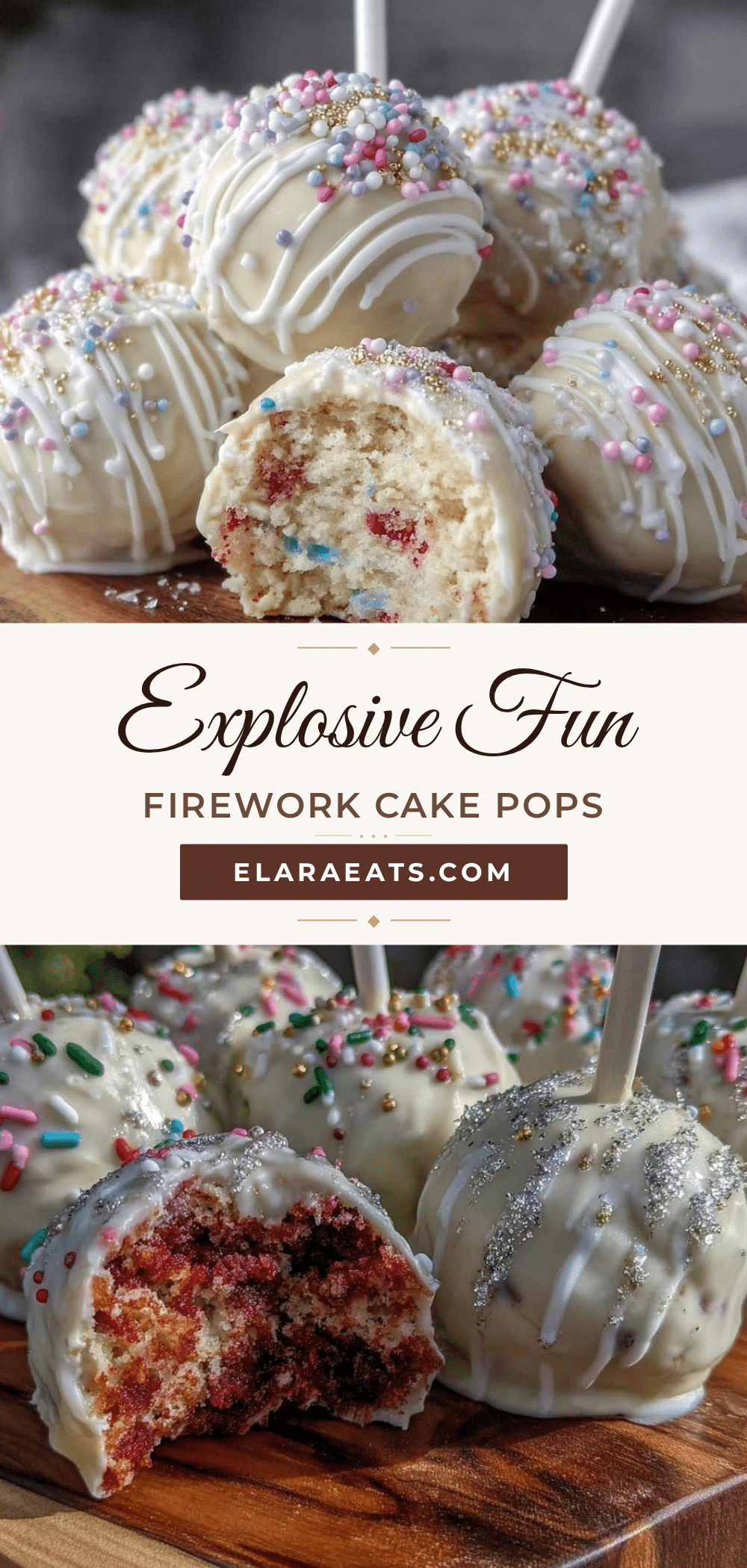 firework explosion cake pops recipe
