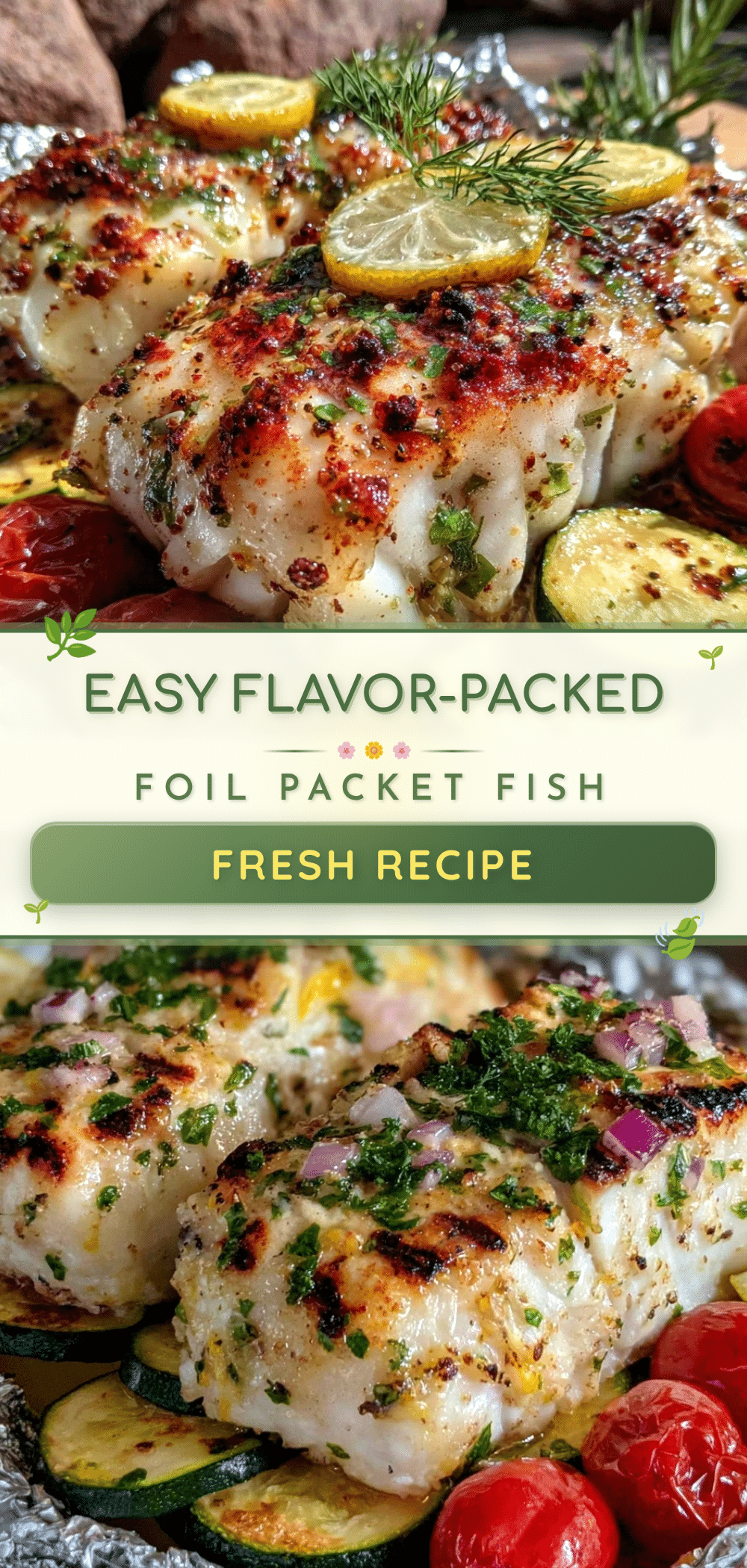 foil packet fish recipe recipe