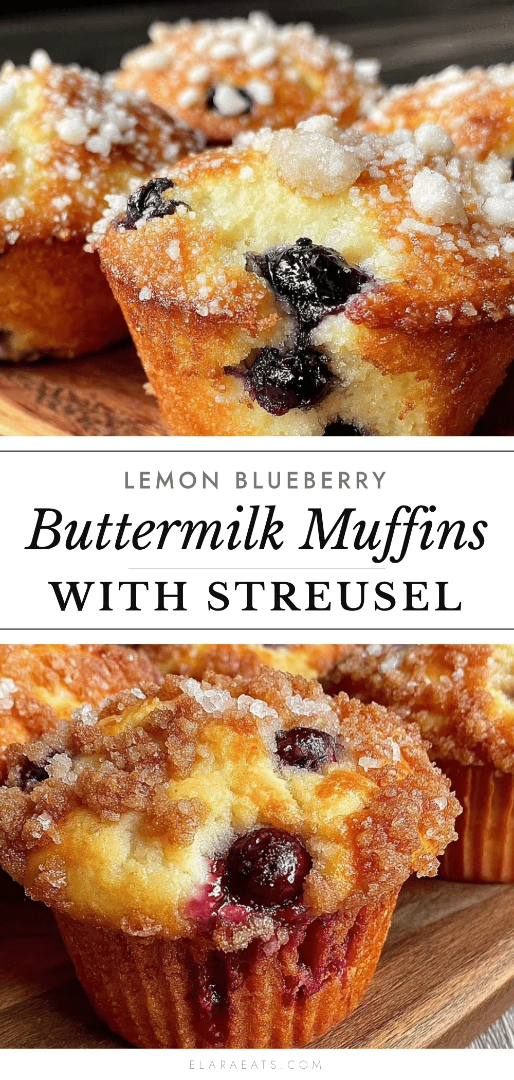 lemon blueberry buttermilk muffins recipe