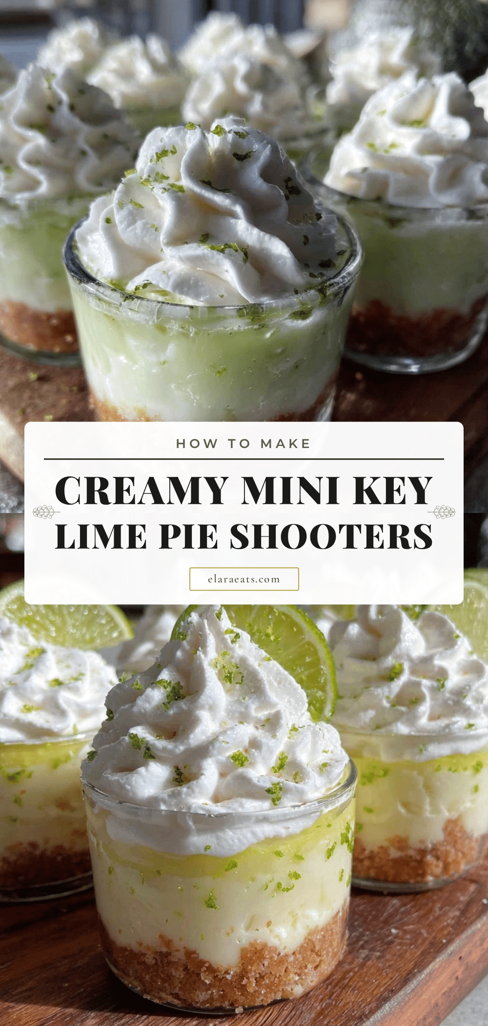 mini key lime pie shooters recipe
