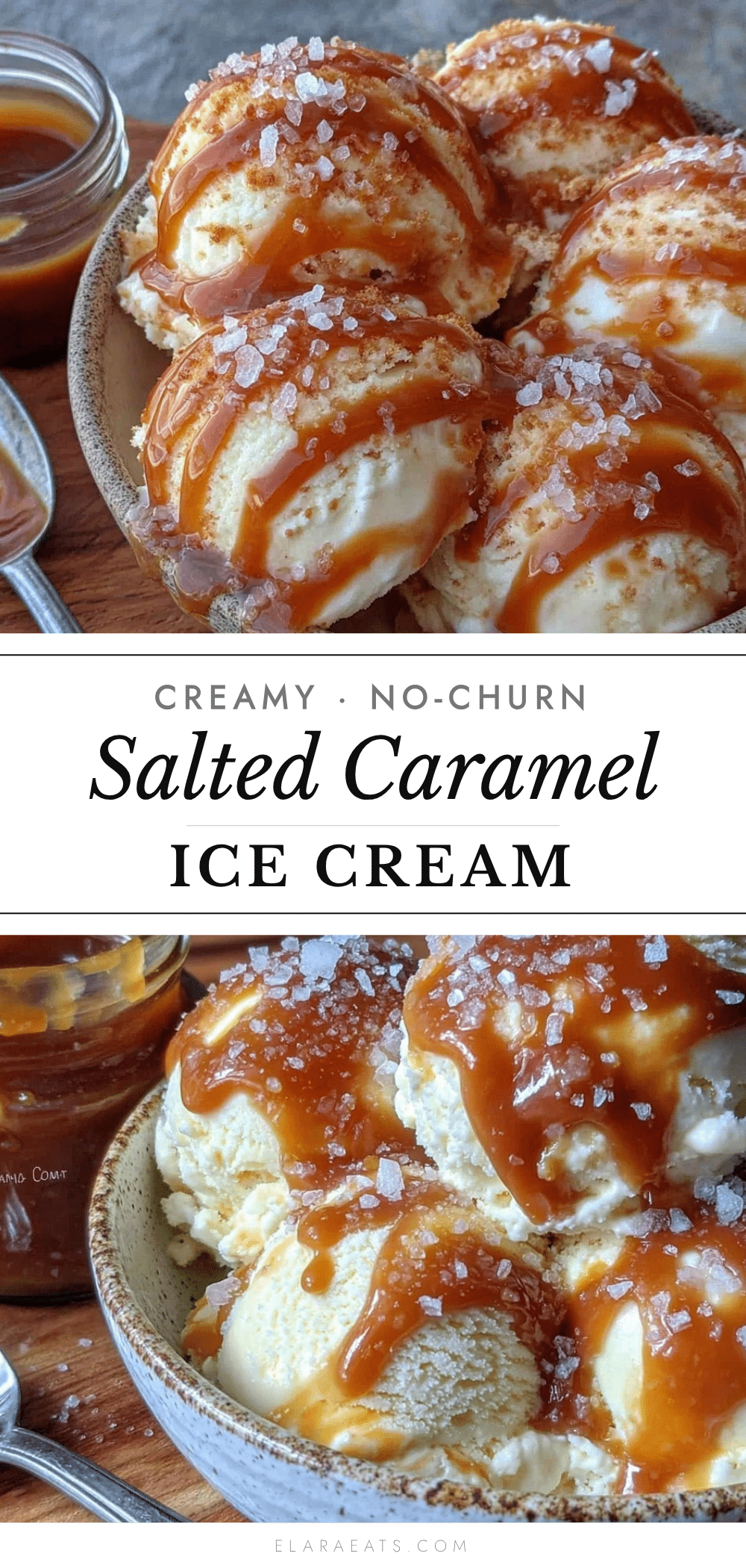 no-churn salted caramel ice cream recipe