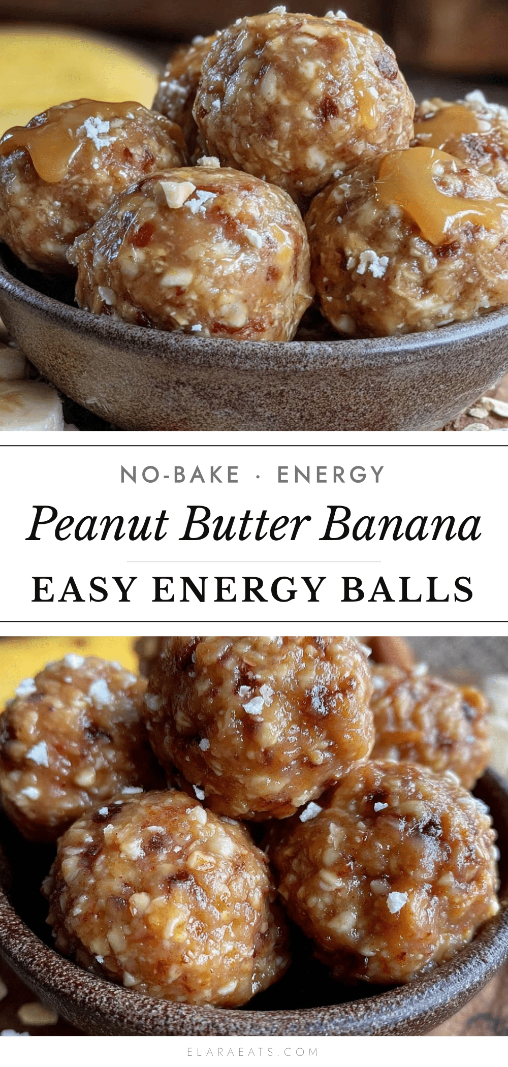 peanut butter banana energy balls recipe