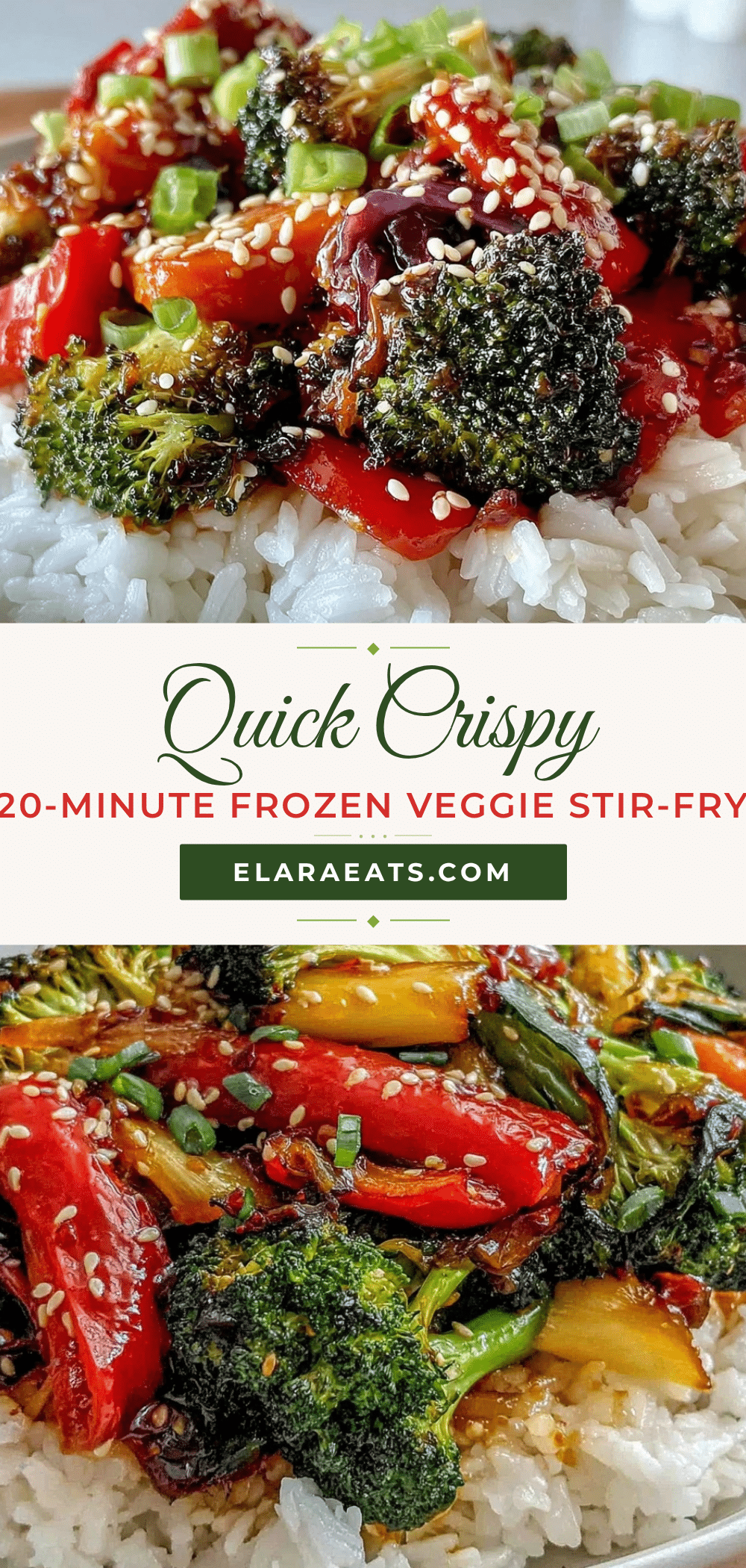 quick crispy stir-fry with frozen veggies recipe