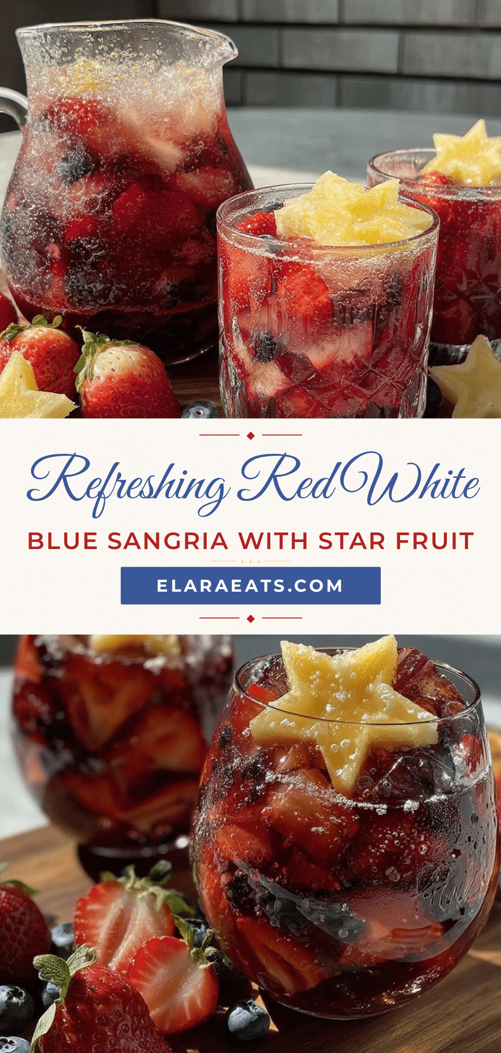 red white blue sangria recipe