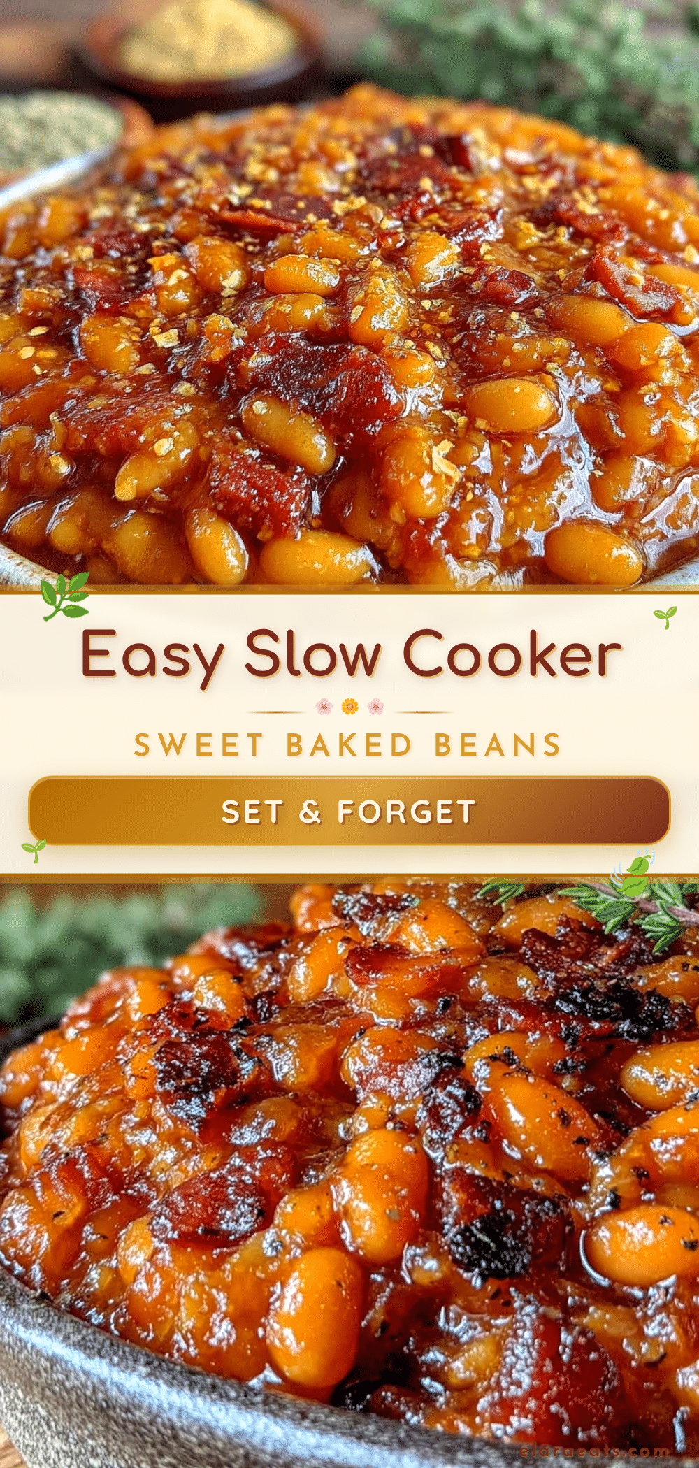 slow cooker baked beans recipe