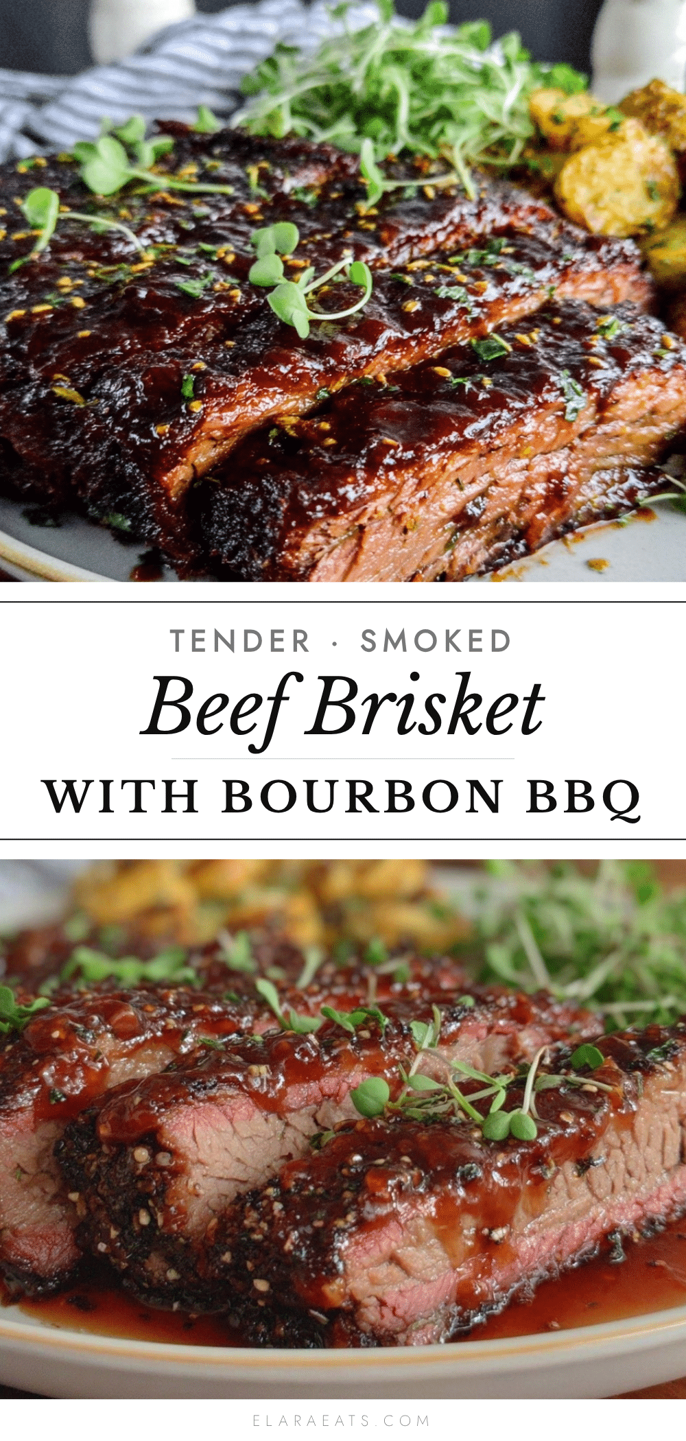 smoked beef brisket bourbon bbq sauce recipe