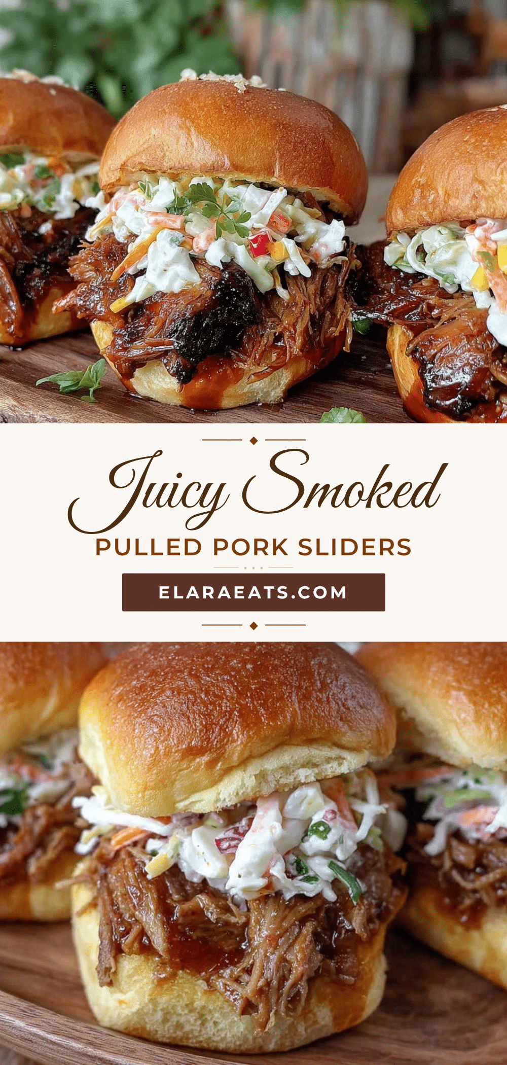 smoked pulled pork sliders recipe