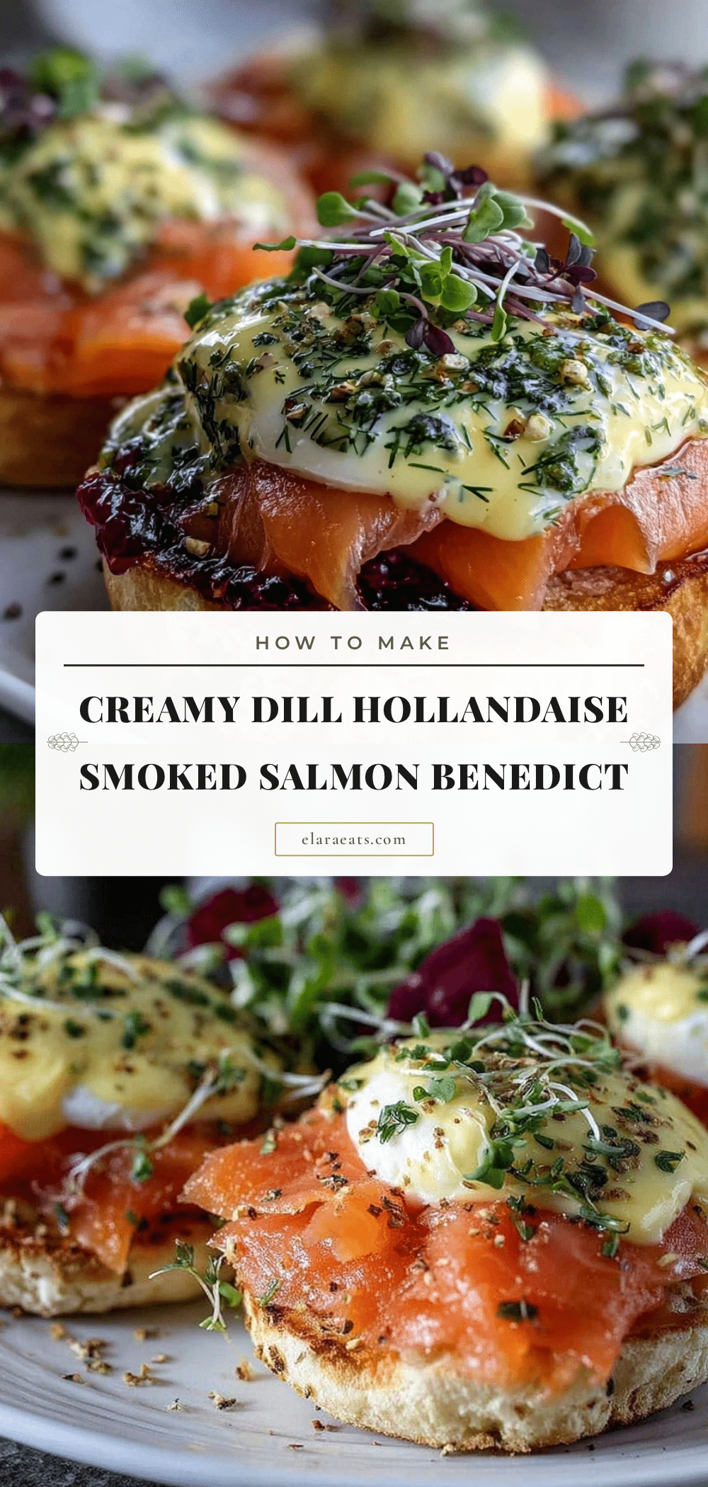 smoked salmon benedict recipe