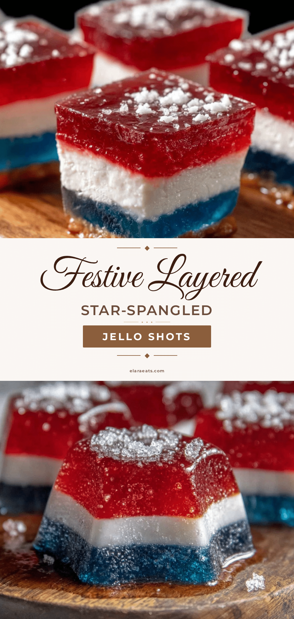 star-spangled jello shots recipe