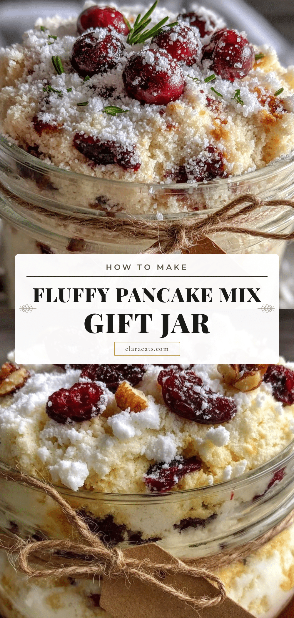 cozy fluffy pancake mix in a jar recipe