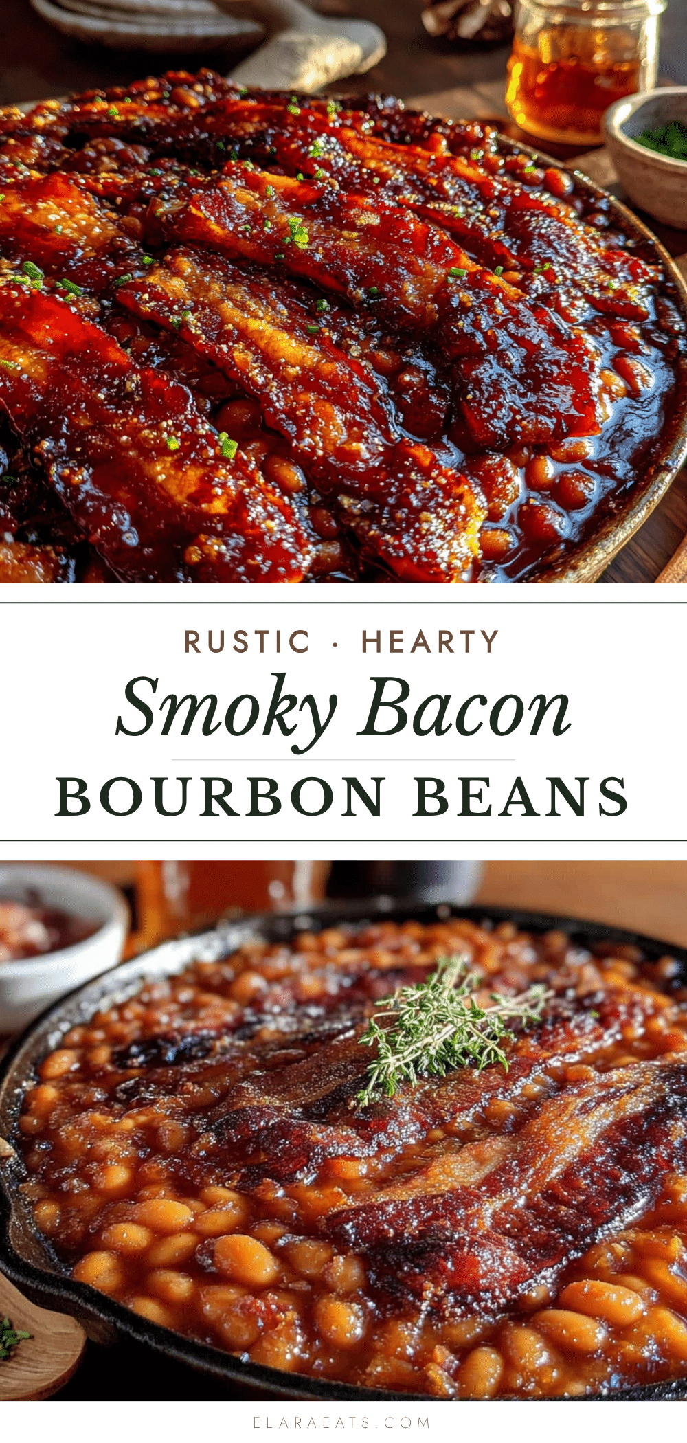 Bacon Bourbon Baked Beans recipe