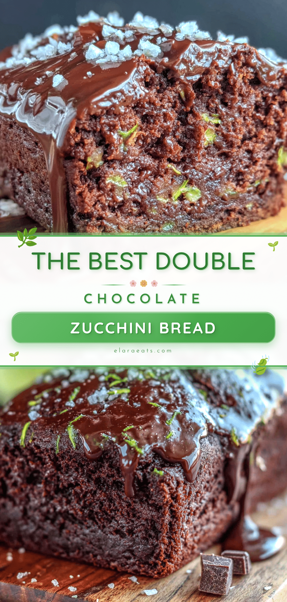 best double chocolate zucchini bread recipe