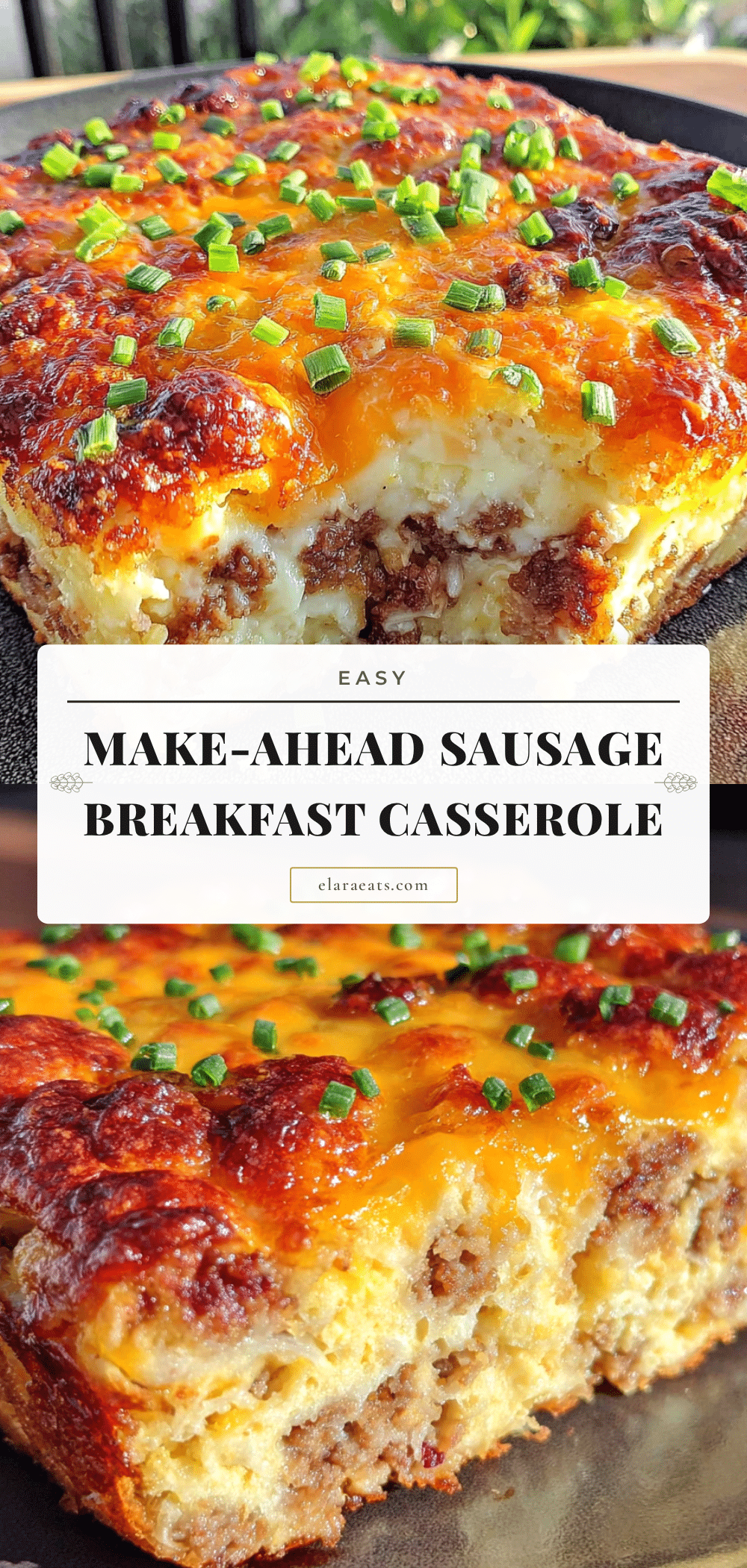 breakfast casserole with sausage recipe