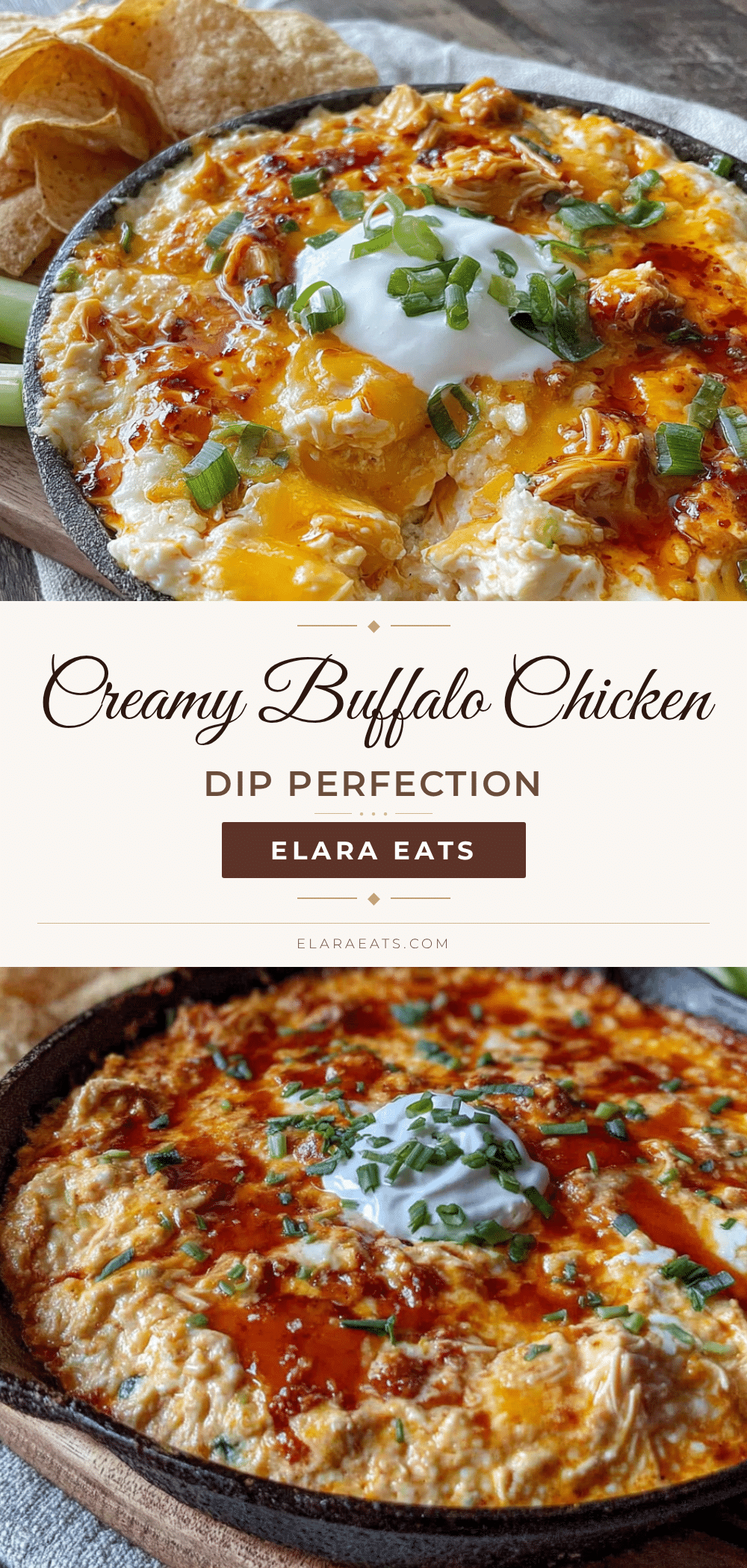 creamy buffalo chicken dip with cream cheese recipe