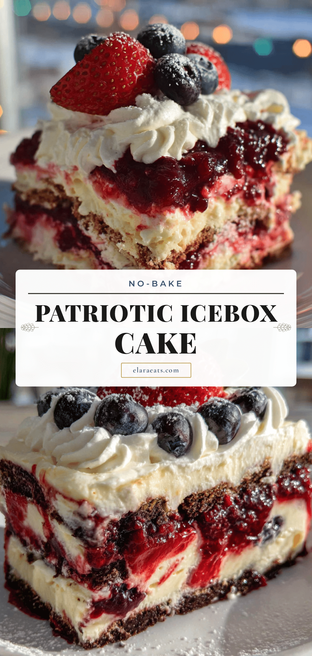 easy no-bake patriotic icebox cake recipe