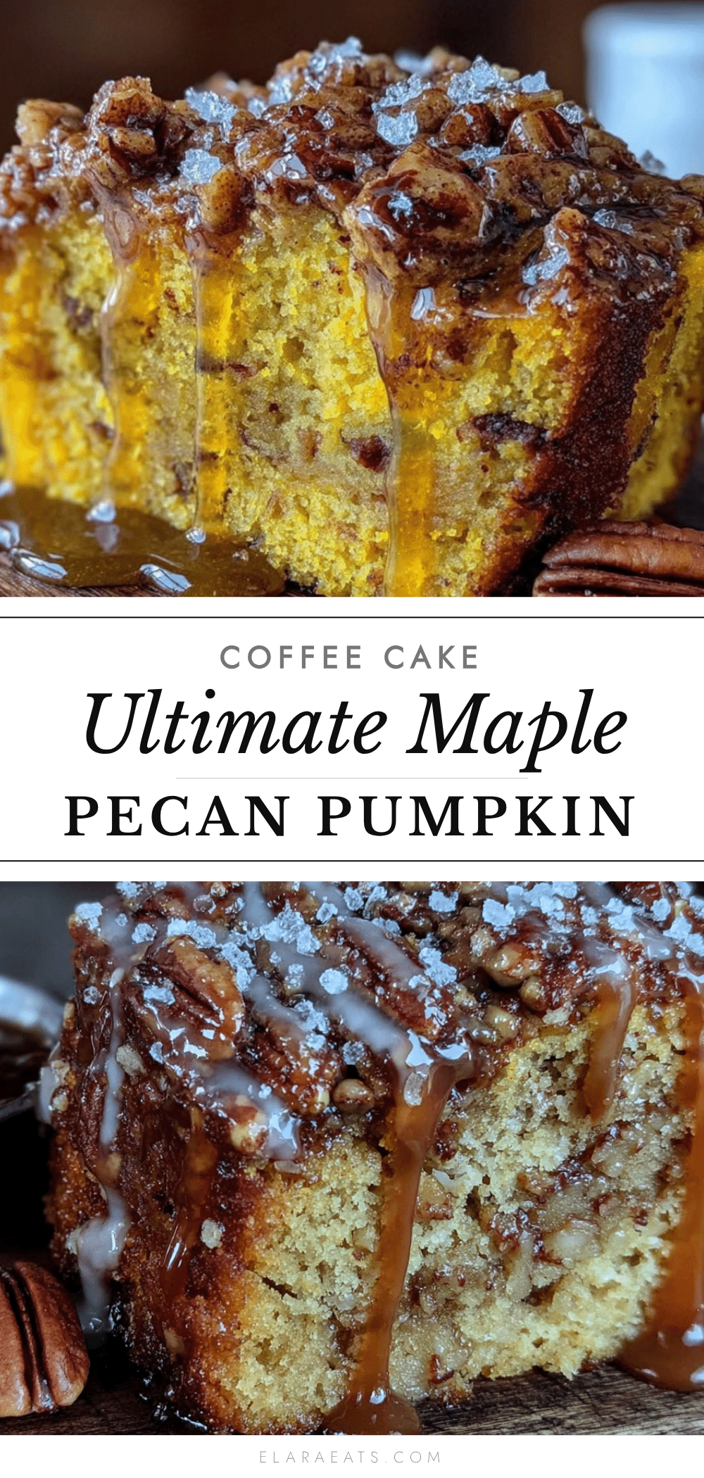 maple pecan pumpkin coffee cake recipe