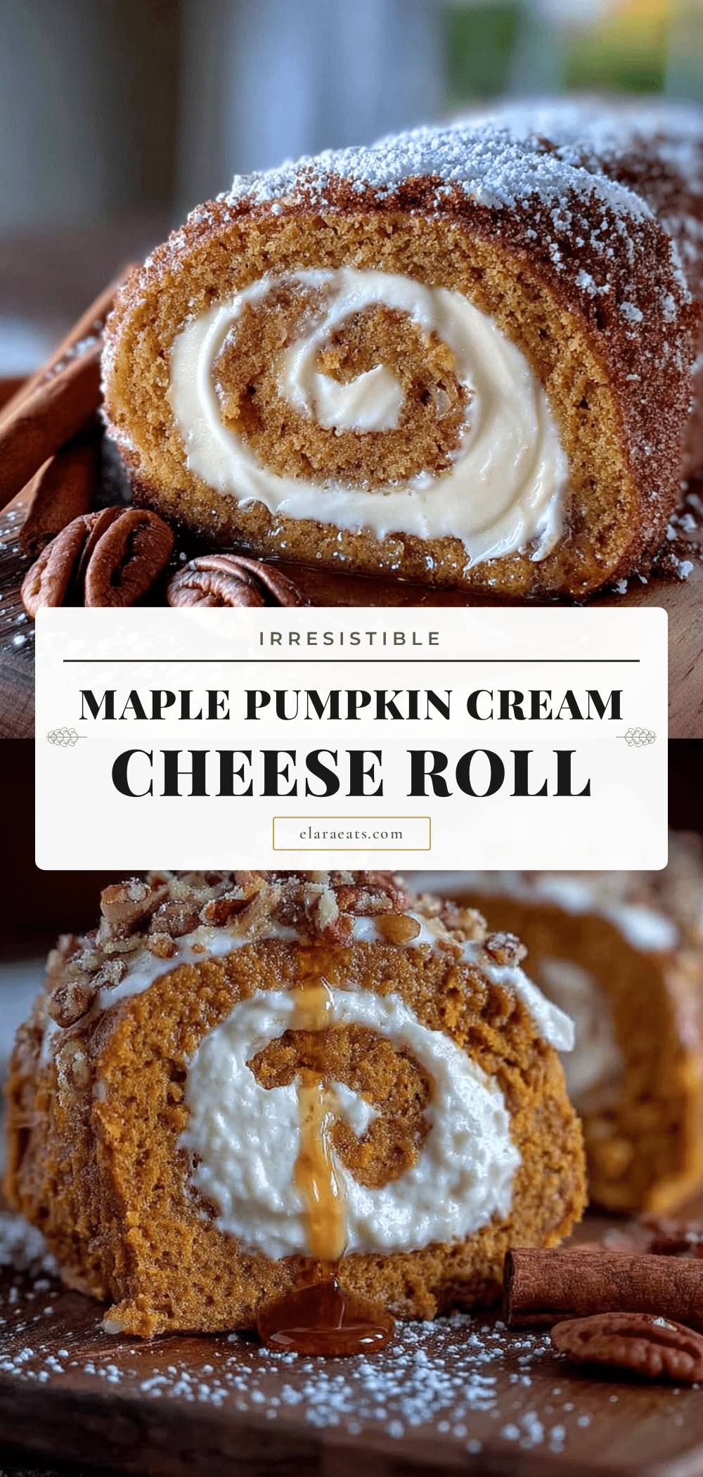 maple pumpkin roll recipe