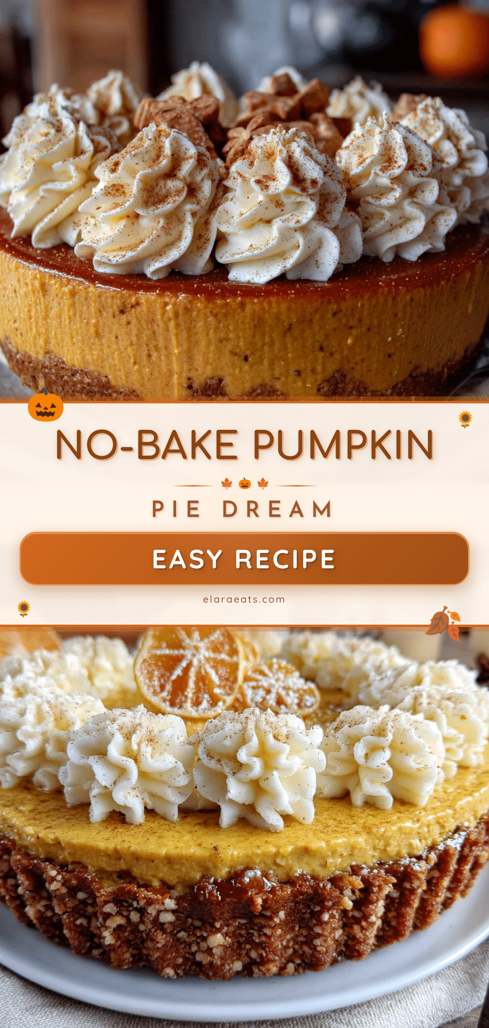 no-bake pumpkin pie with cool whip recipe