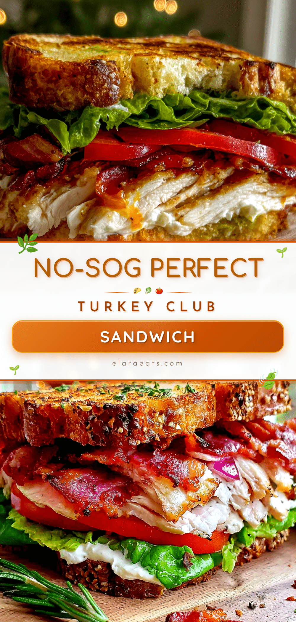 no-sog turkey club lunchbox sandwich recipe