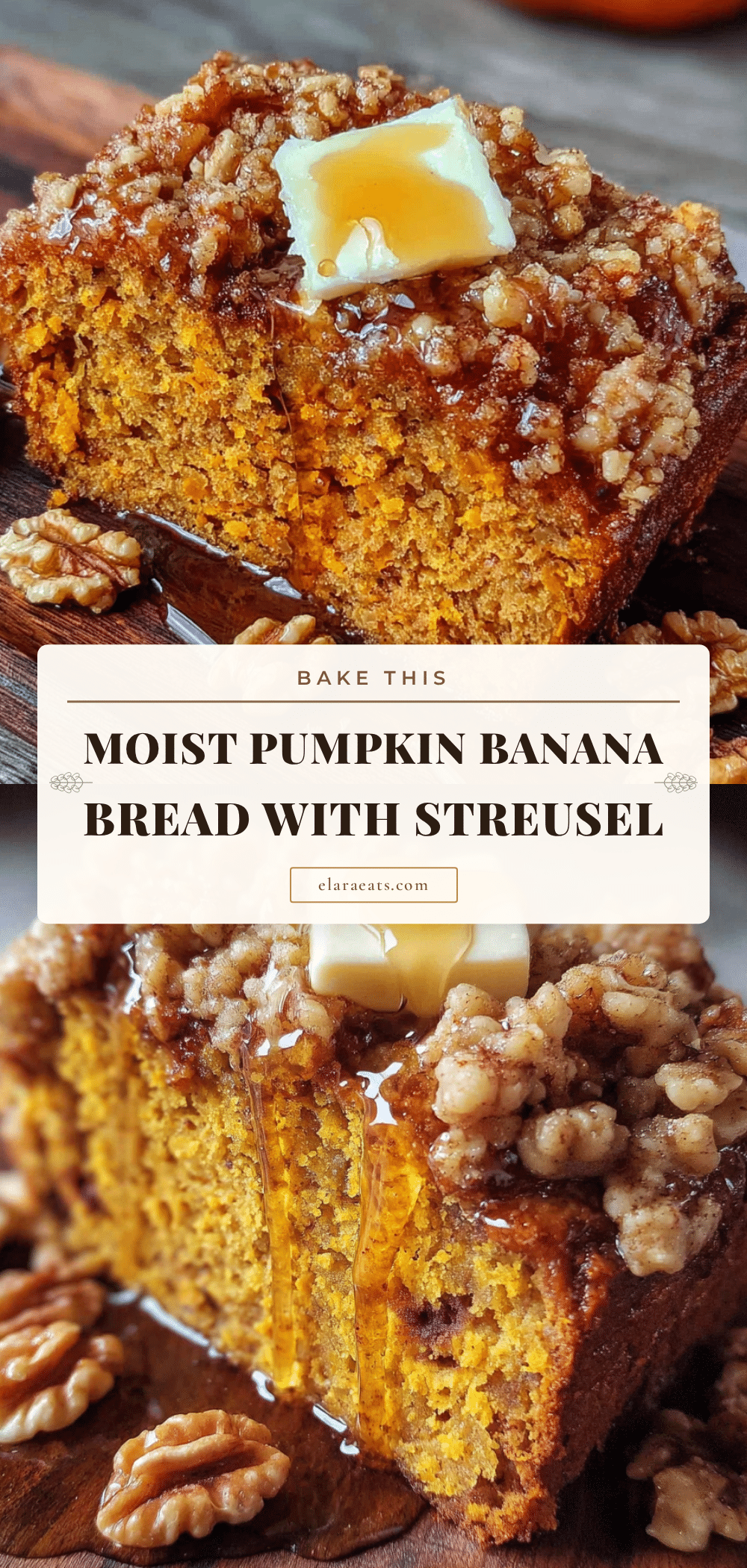 Pumpkin Banana Bread recipe