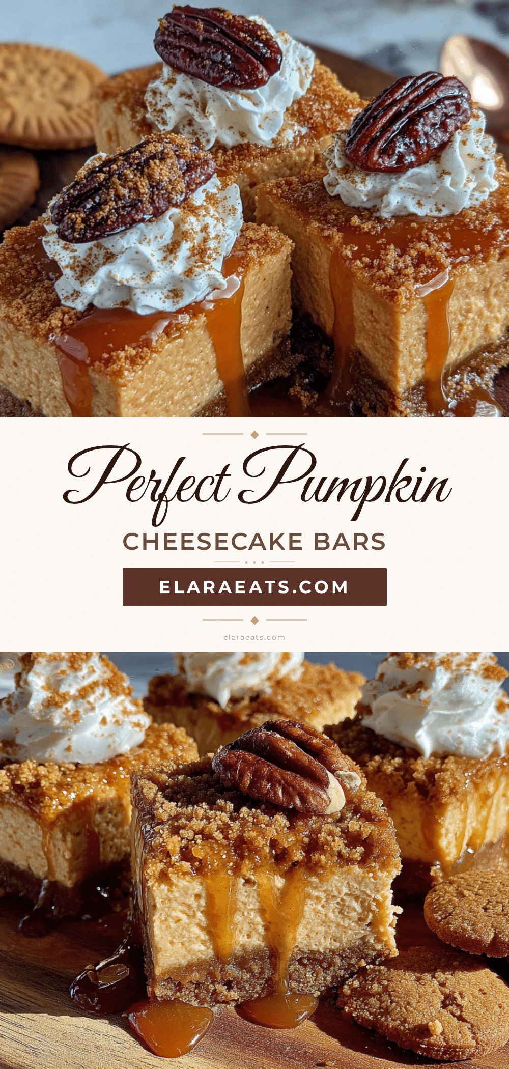 pumpkin cheesecake bars recipe