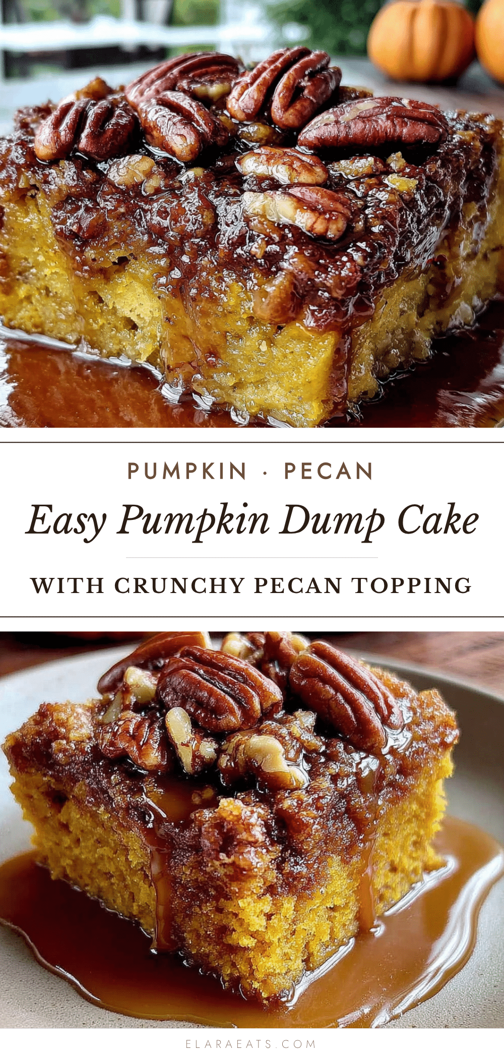 pumpkin dump cake recipe