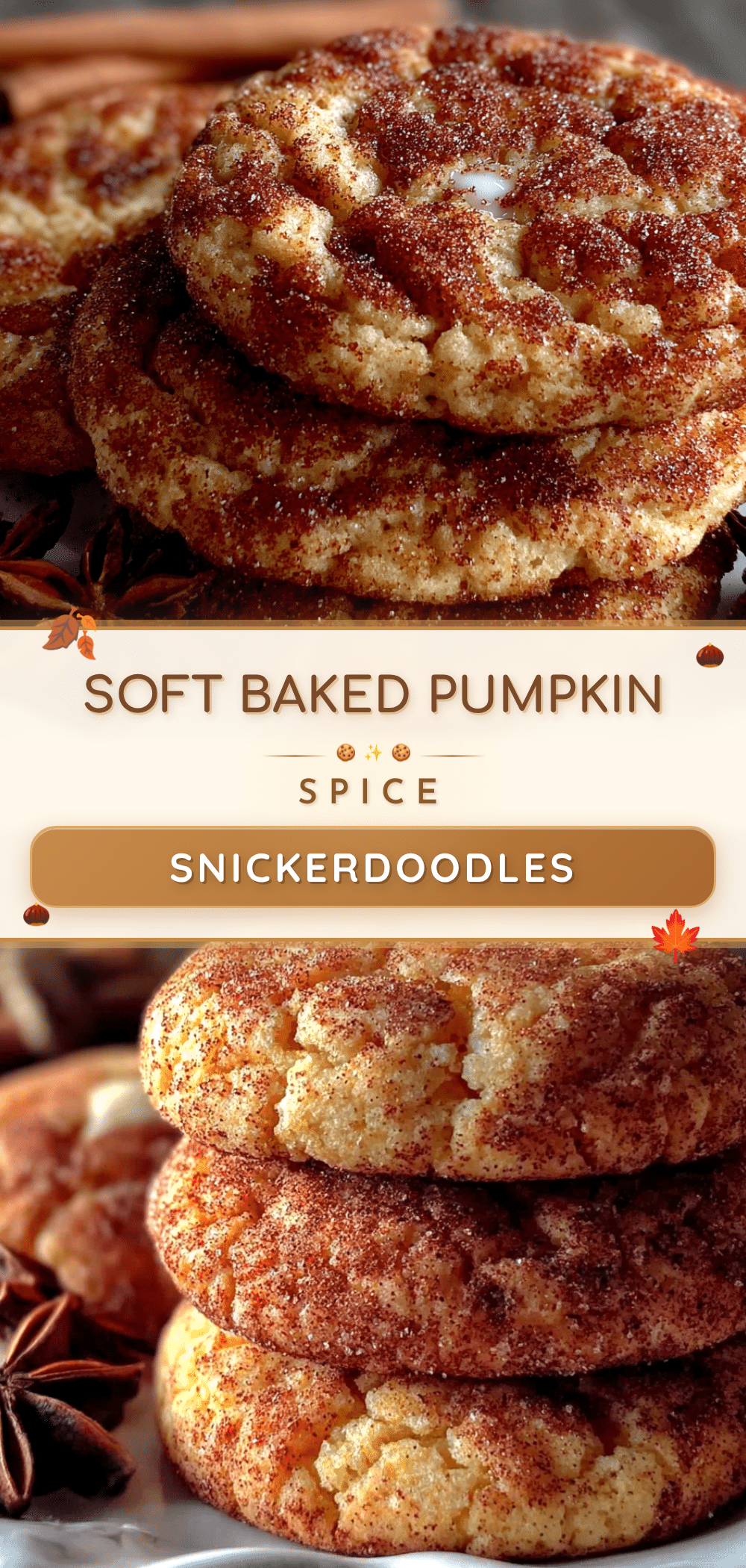 pumpkin snickerdoodles recipe