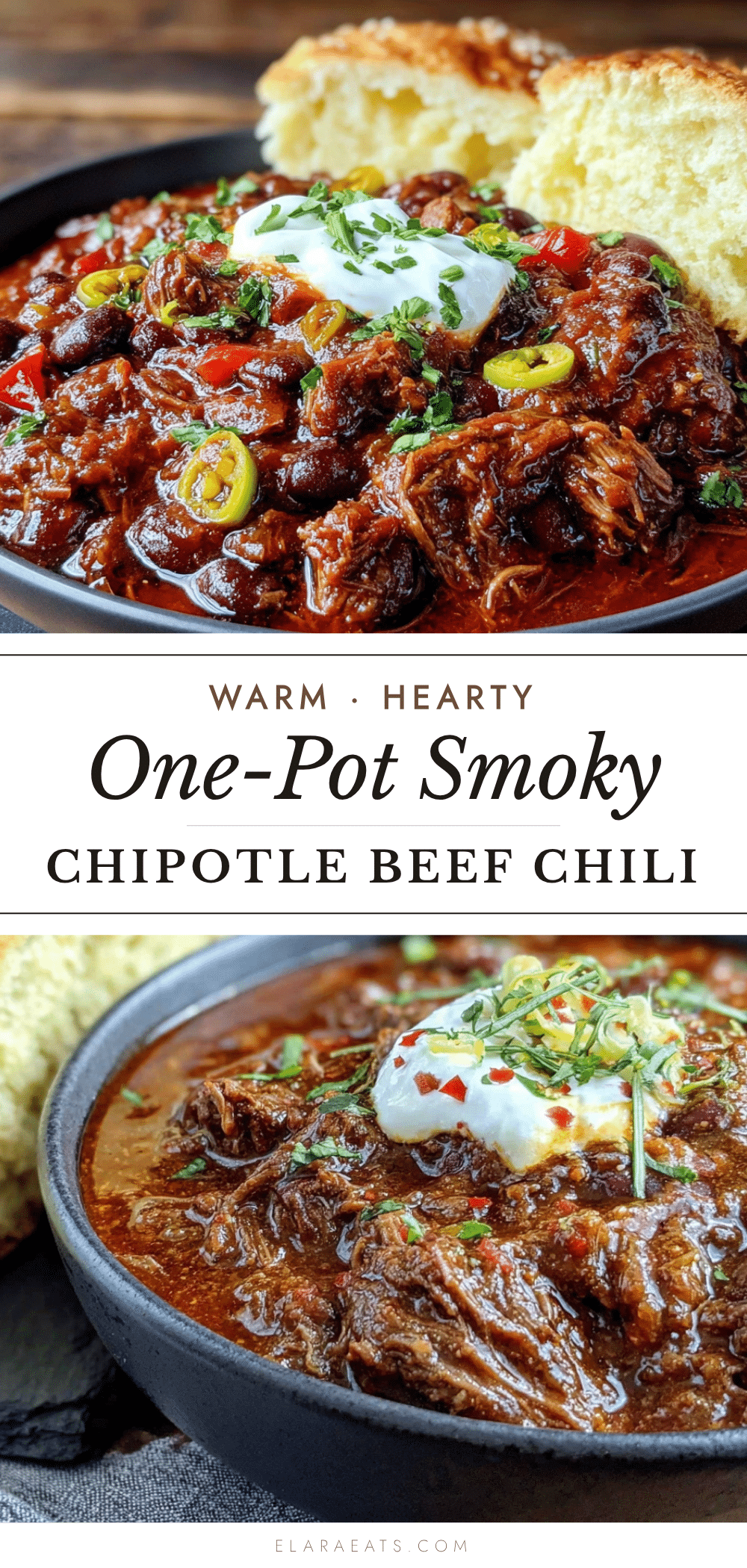 smoky chipotle beef chili recipe