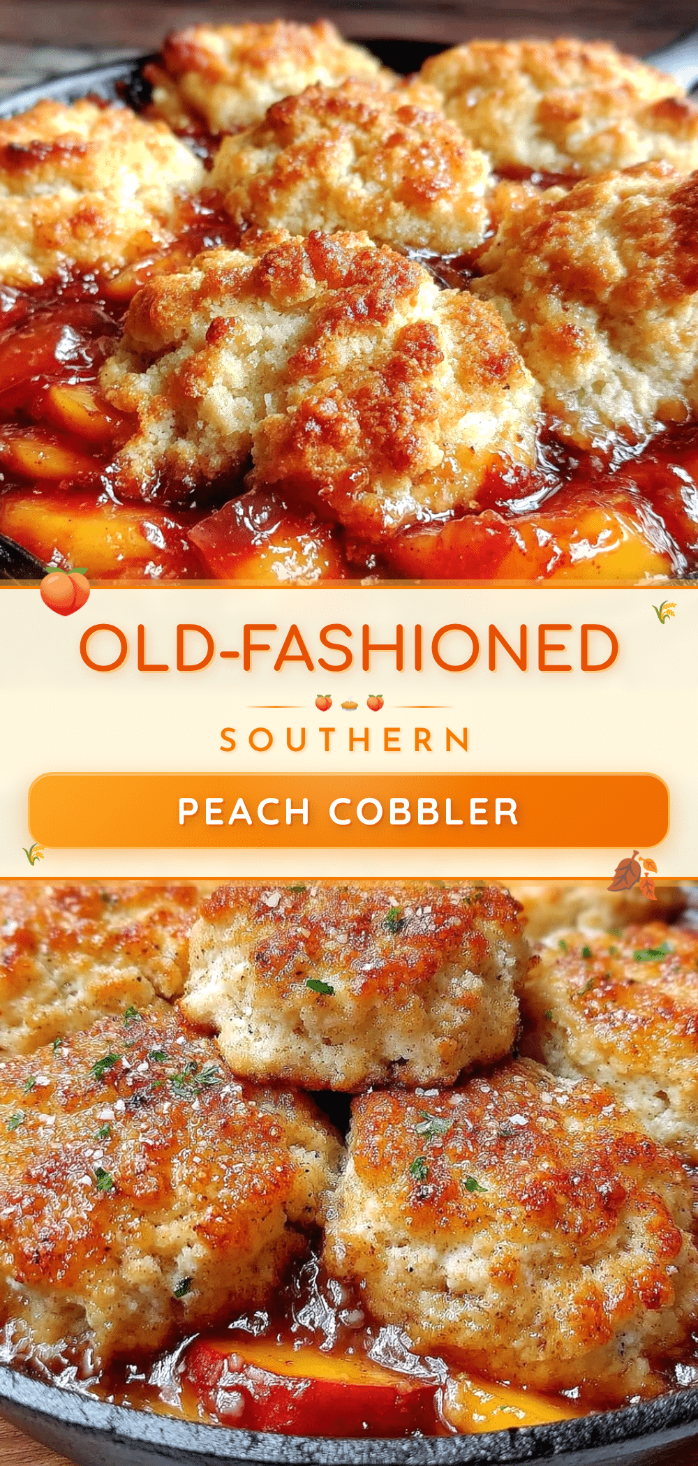 Southern peach cobbler recipe