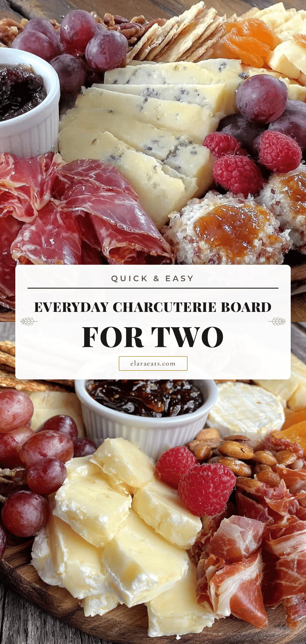 charcuterie board for two recipe
