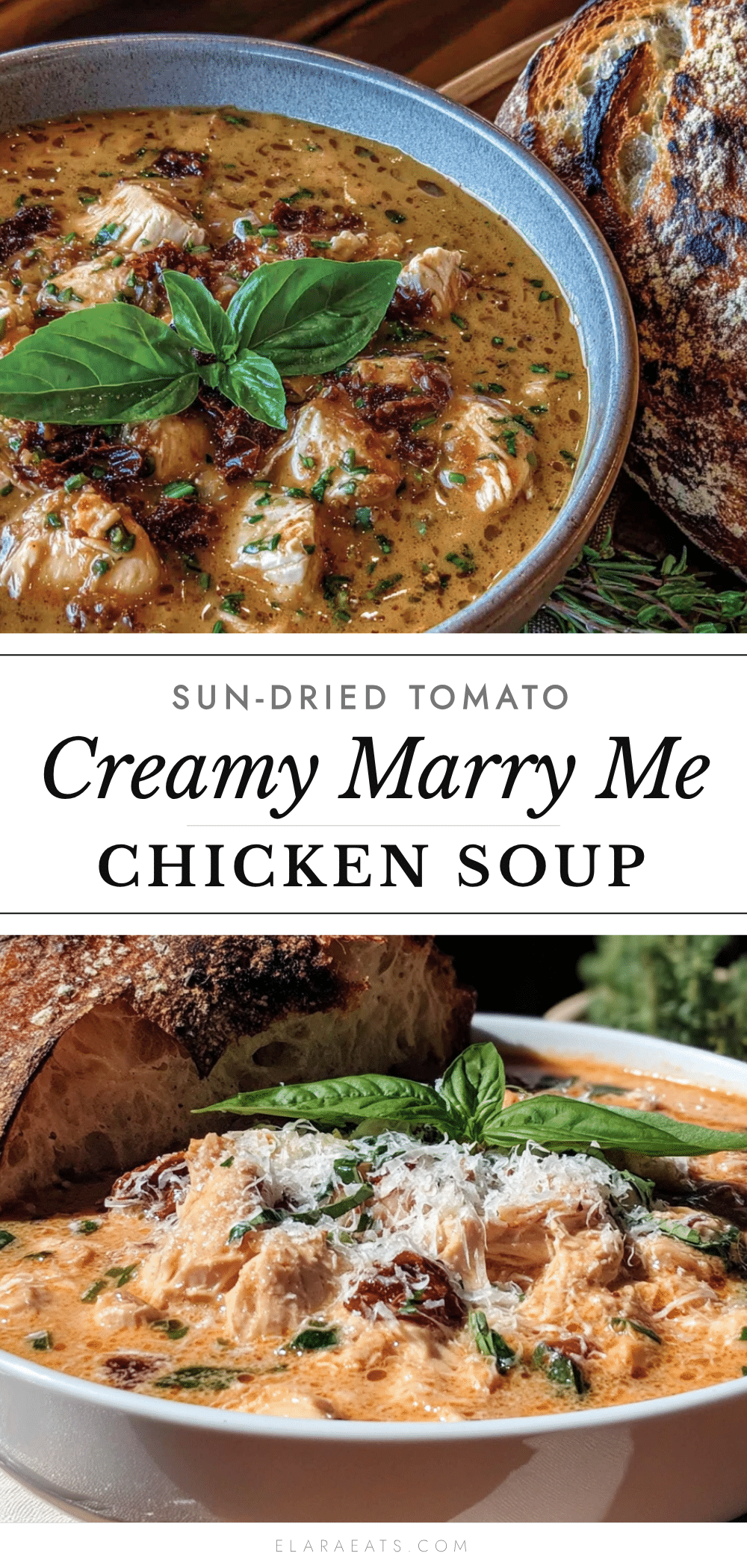 creamy marry me chicken soup recipe