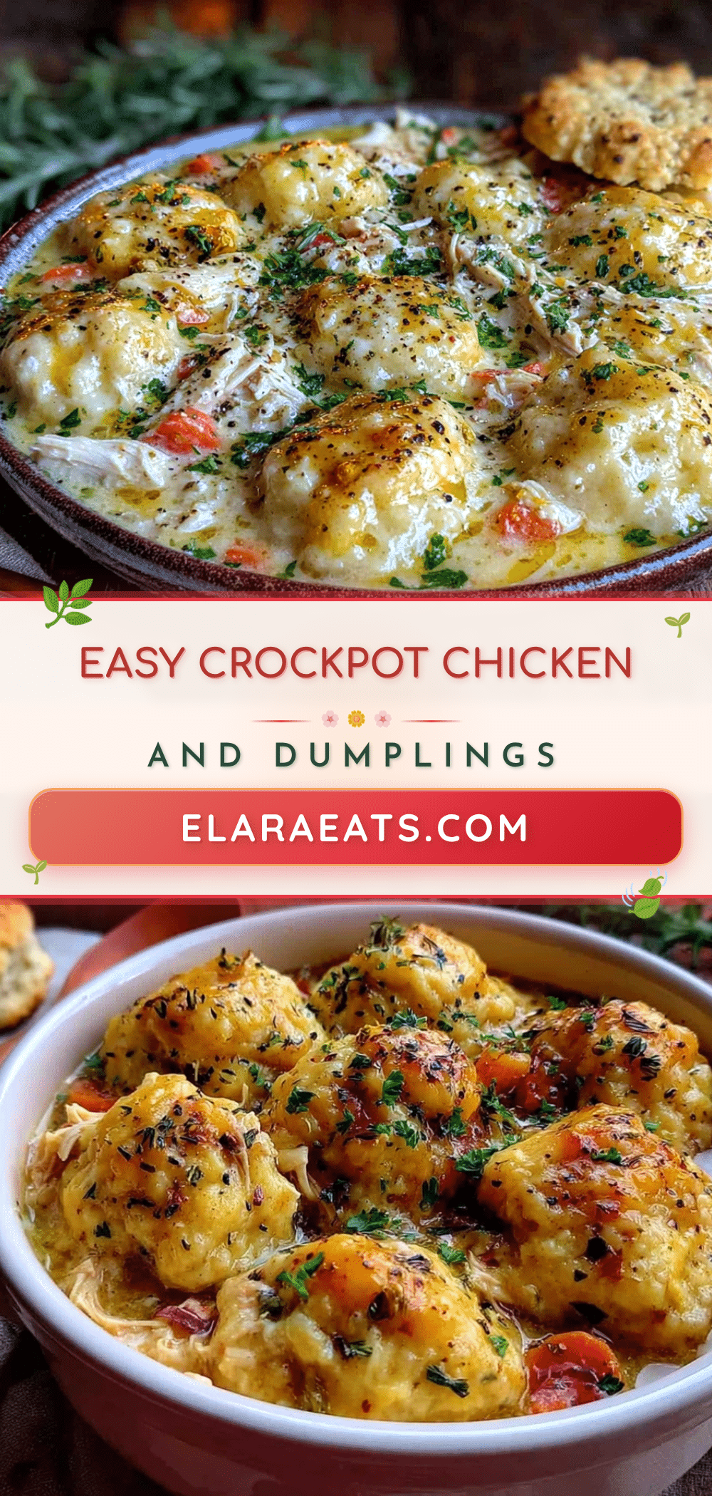 crockpot chicken and dumplings recipe