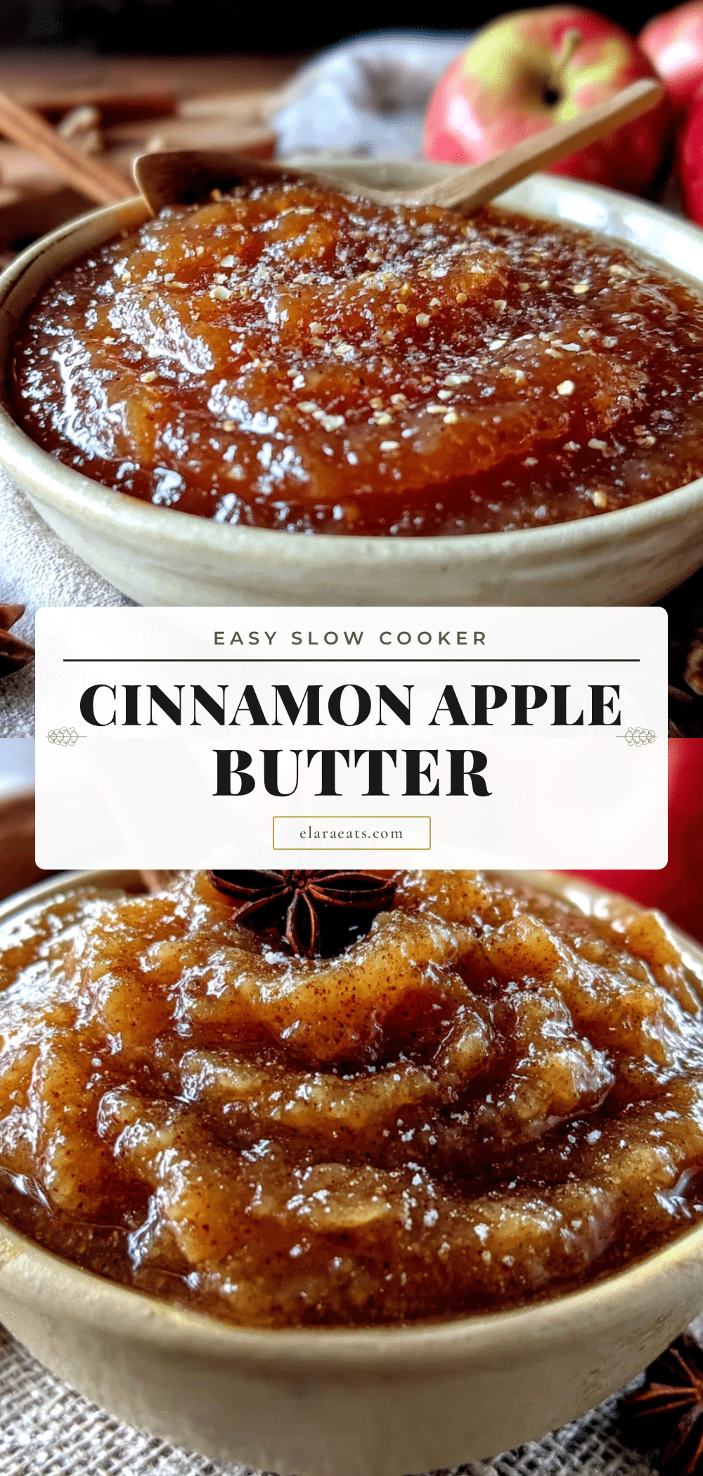 easy slow cooker cinnamon apple butter recipe