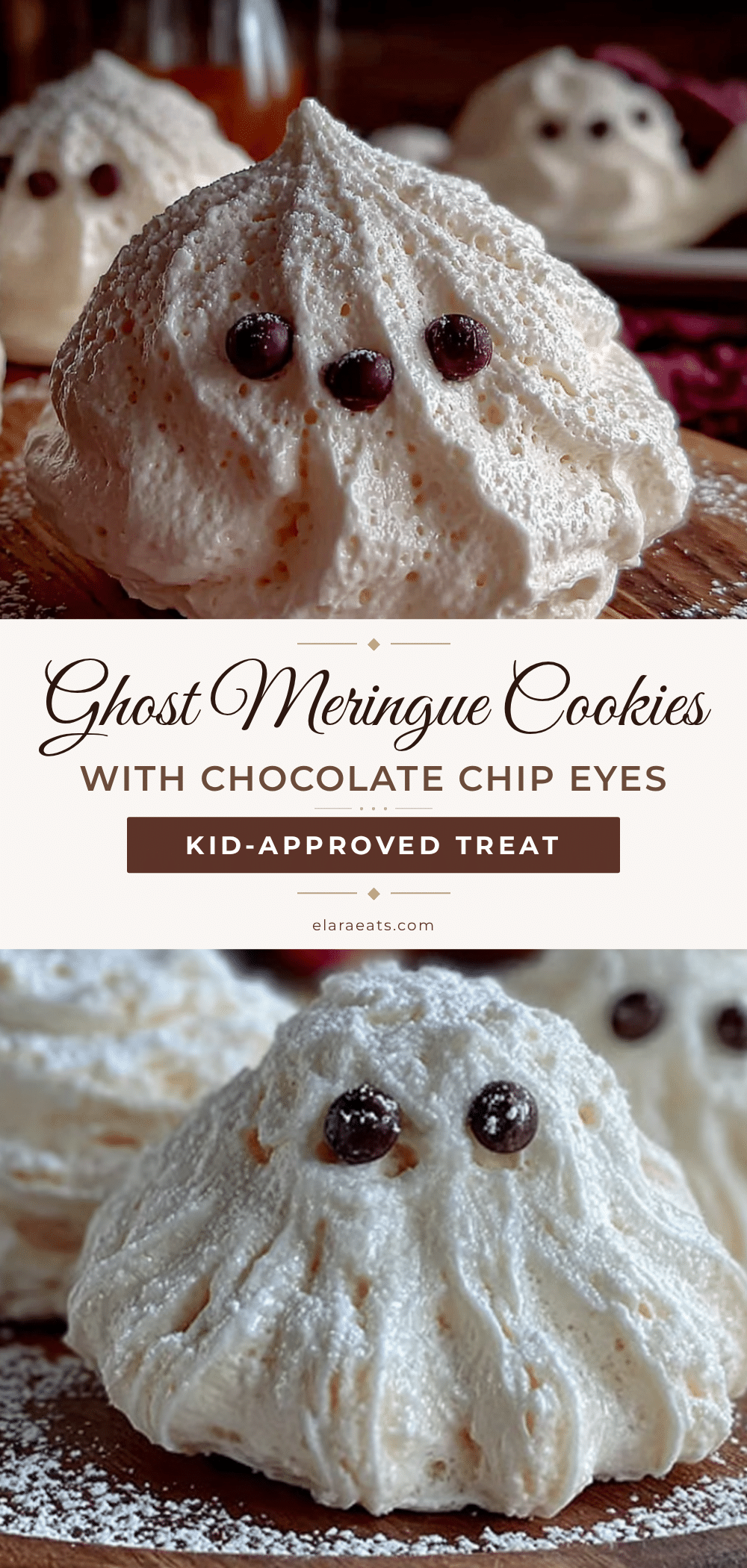 ghost meringue cookies recipe
