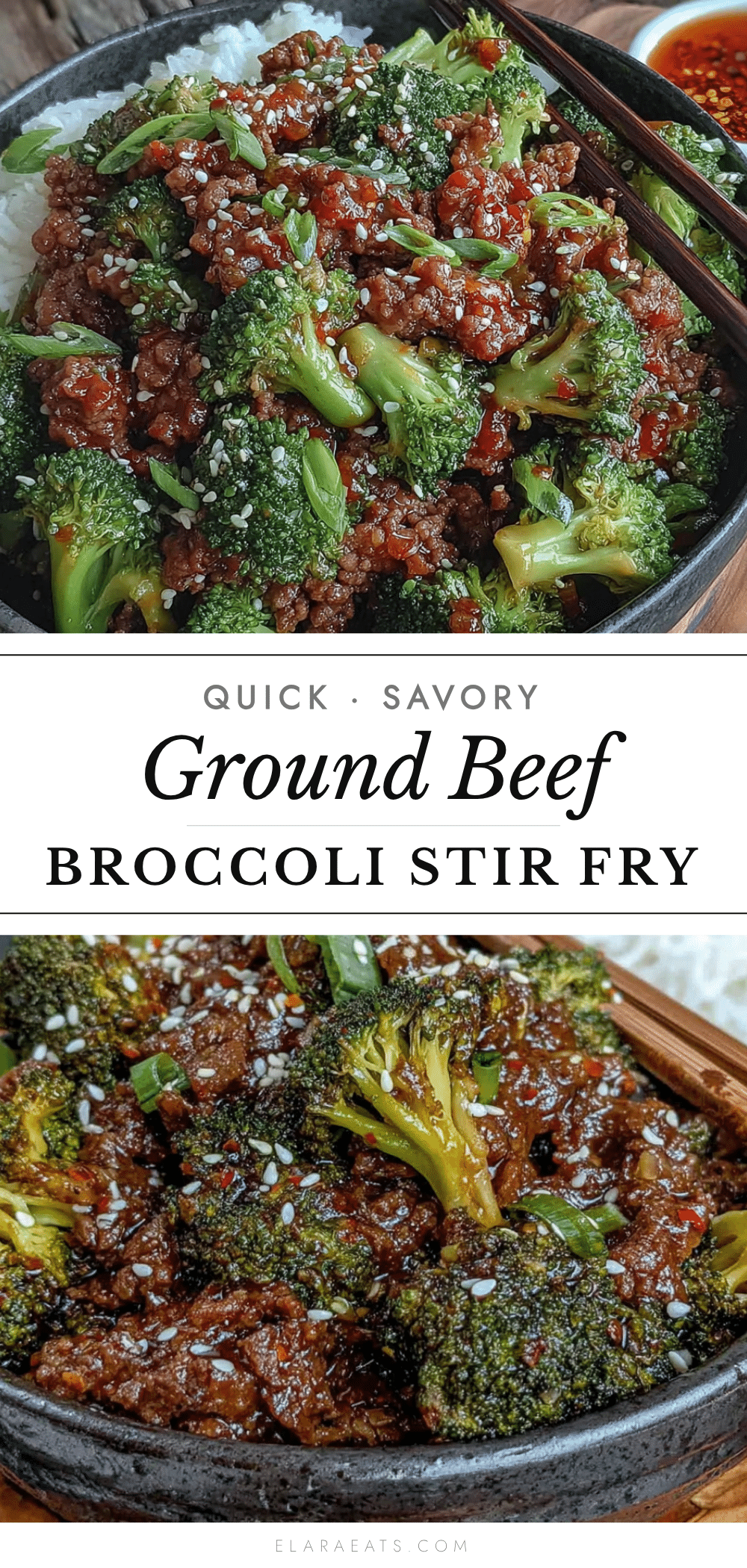 ground beef and broccoli stir fry recipe