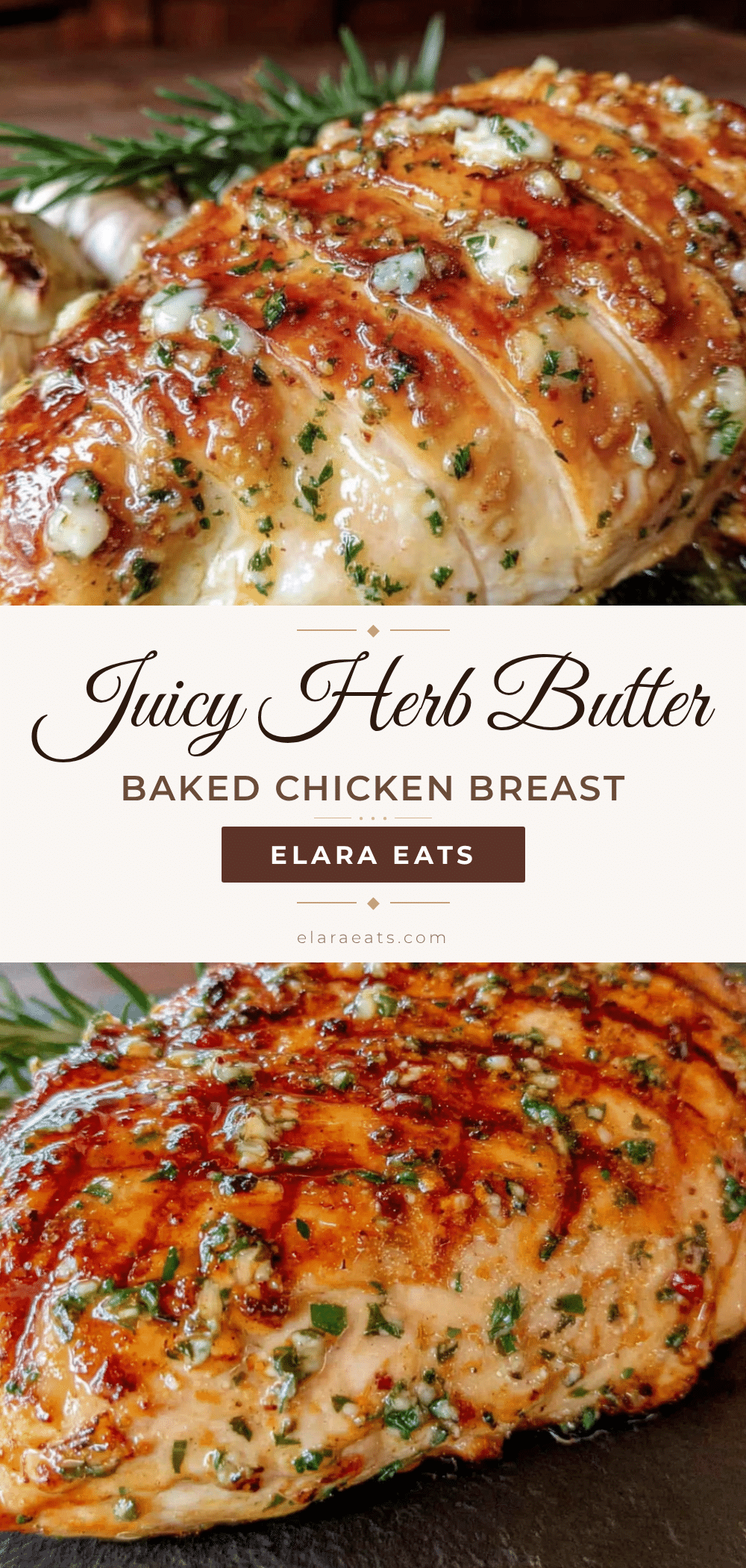 herb butter baked chicken breast recipe