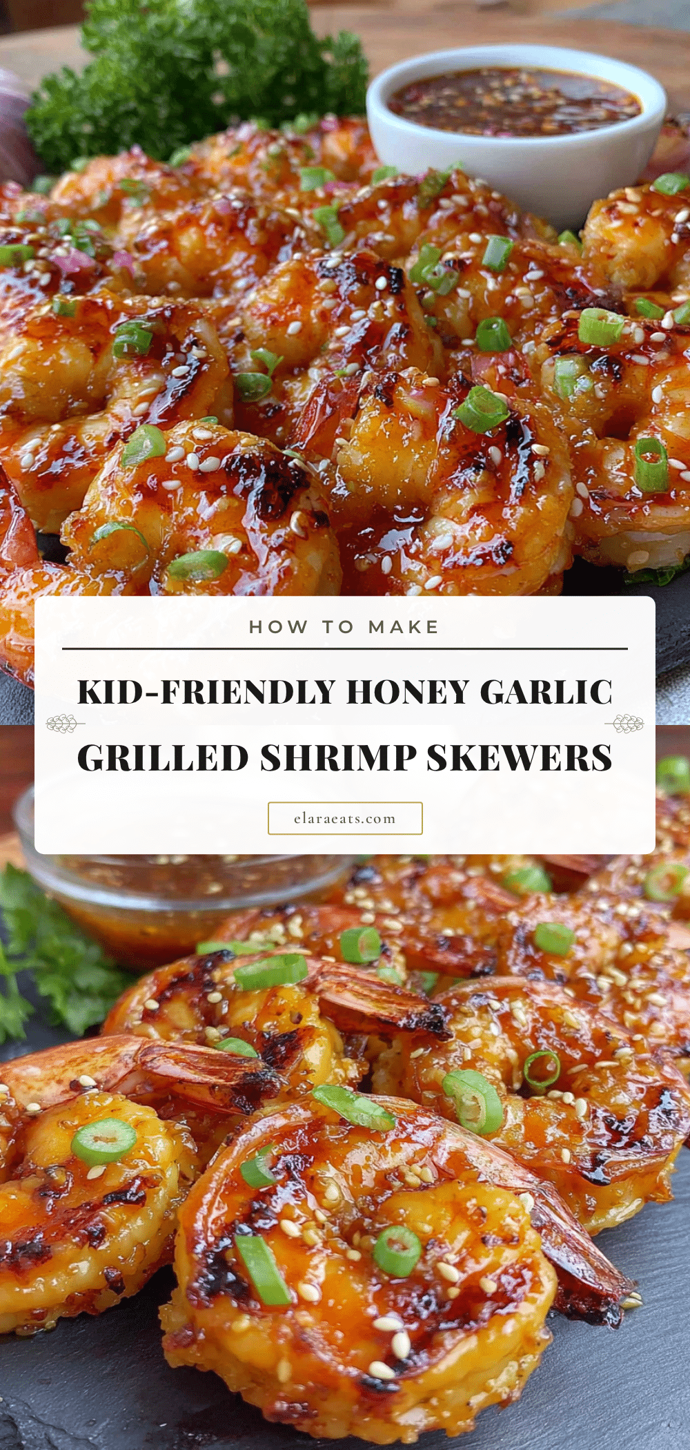 kid friendly honey garlic grilled shrimp skewers recipe