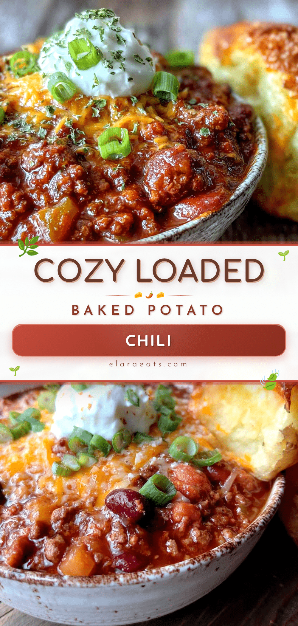 loaded baked potato chili recipe
