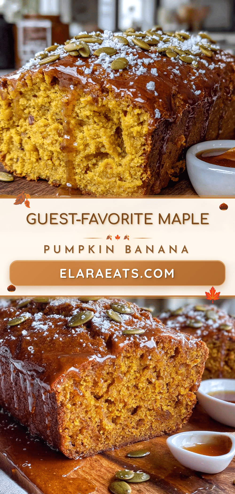 maple pumpkin banana bread recipe