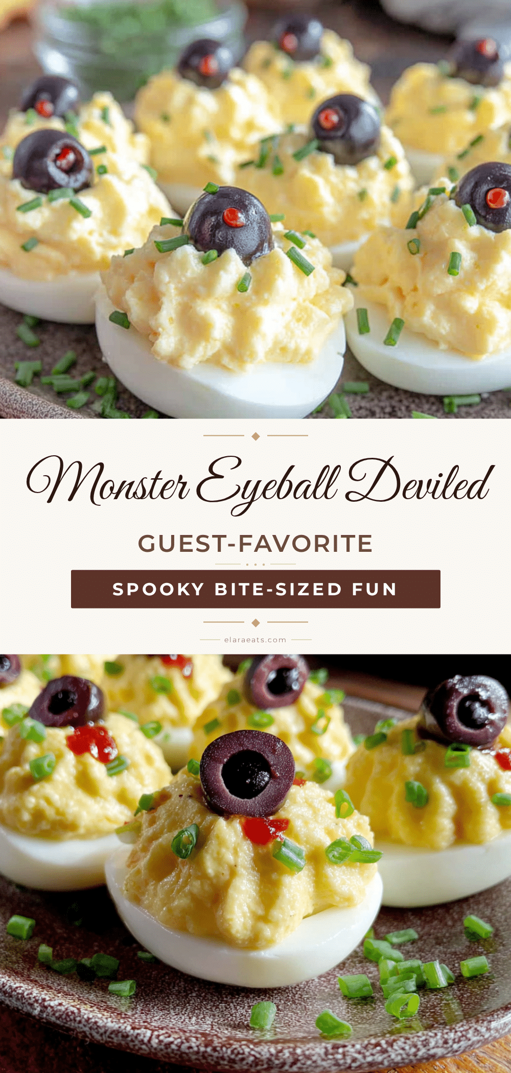 monster eyeball deviled eggs recipe