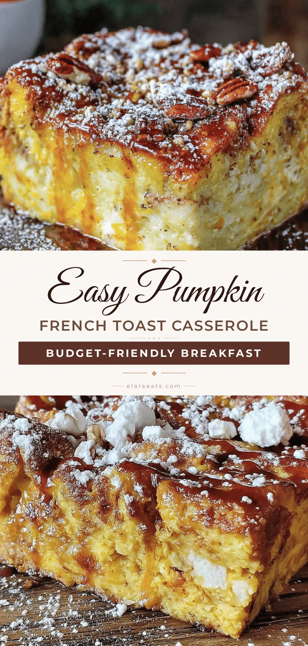 pumpkin french toast casserole recipe