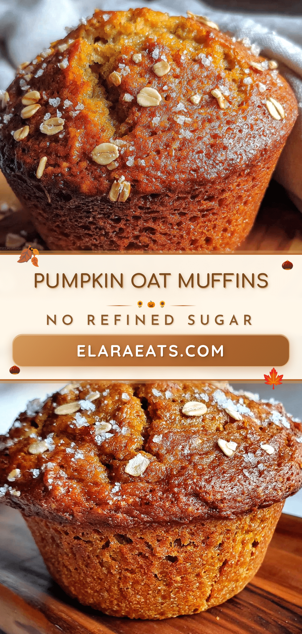 pumpkin oat muffins recipe