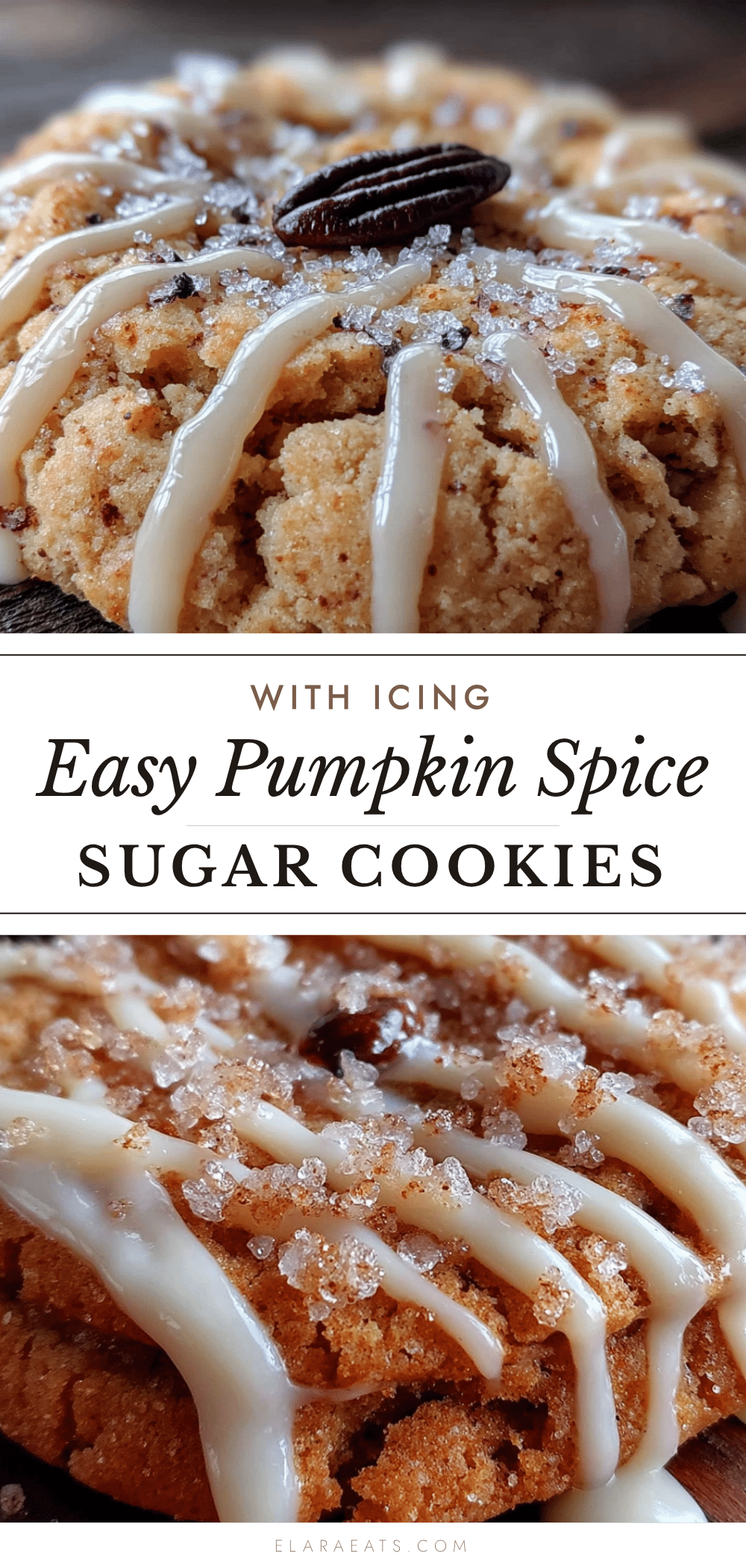 pumpkin sugar cookies recipe