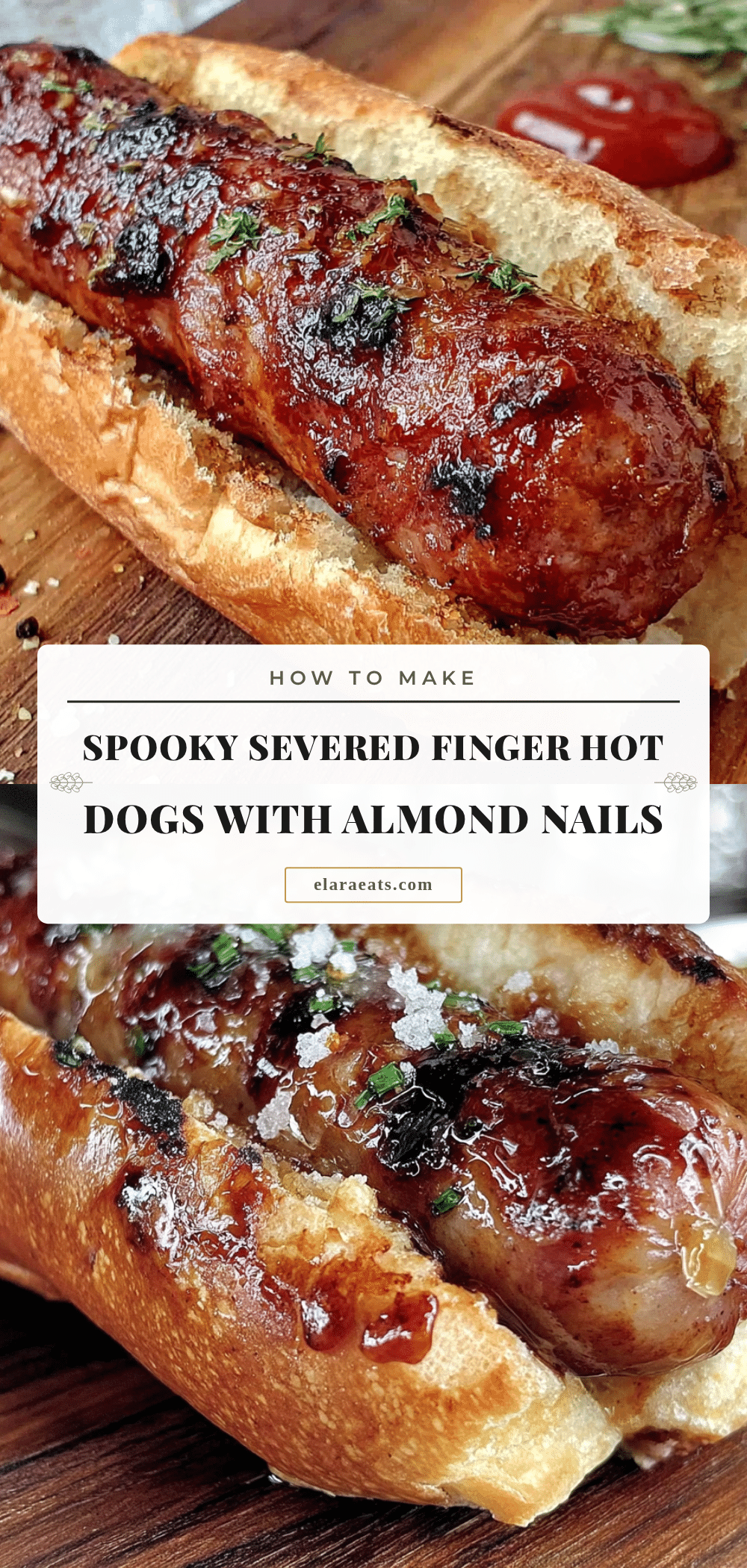 severed finger hot dogs recipe