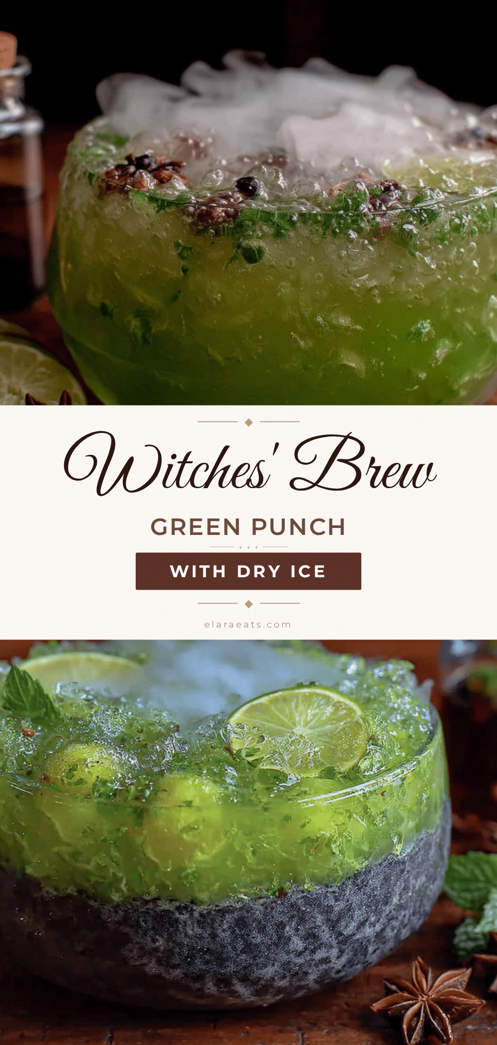 witches brew green punch recipe
