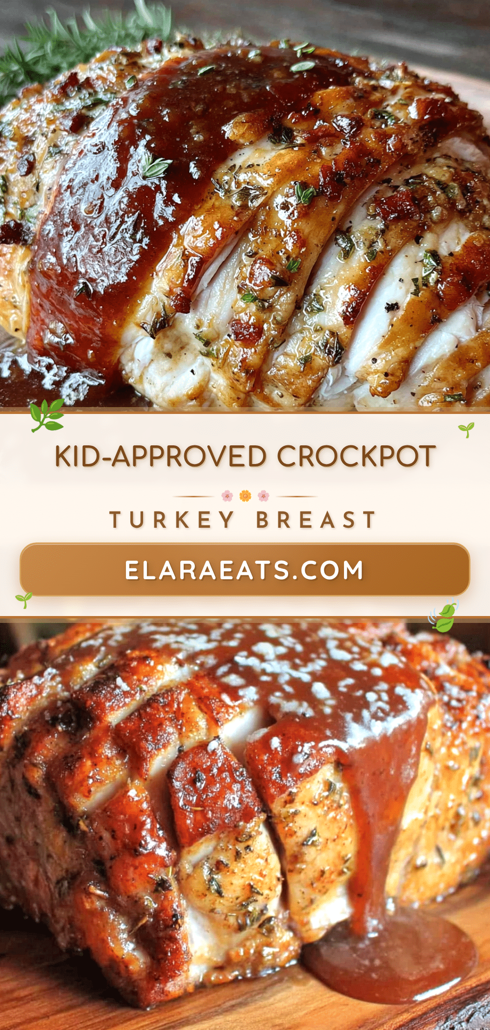 crockpot turkey breast with herb butter gravy recipe