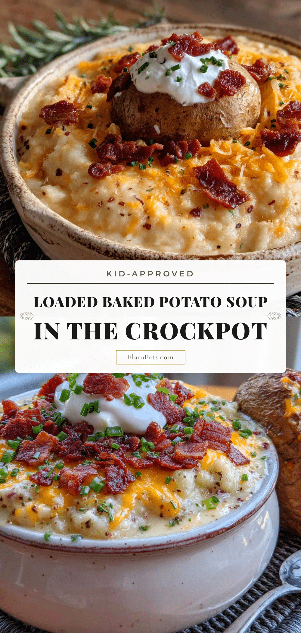 loaded baked potato soup recipe